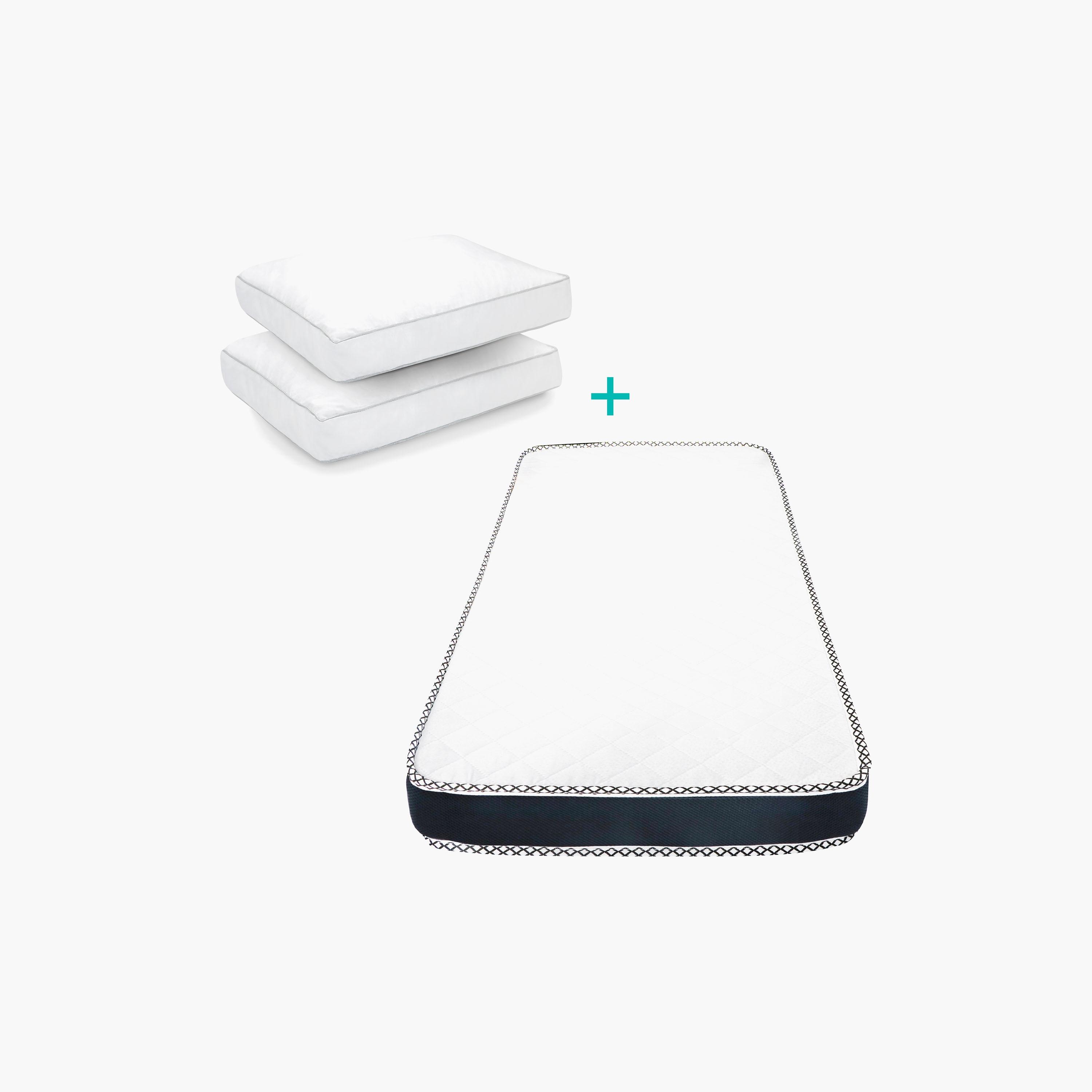 مراتب أطفال من موون، مع مجموعة وسادة قطعتين-baby-nursery-mattresses-image-5