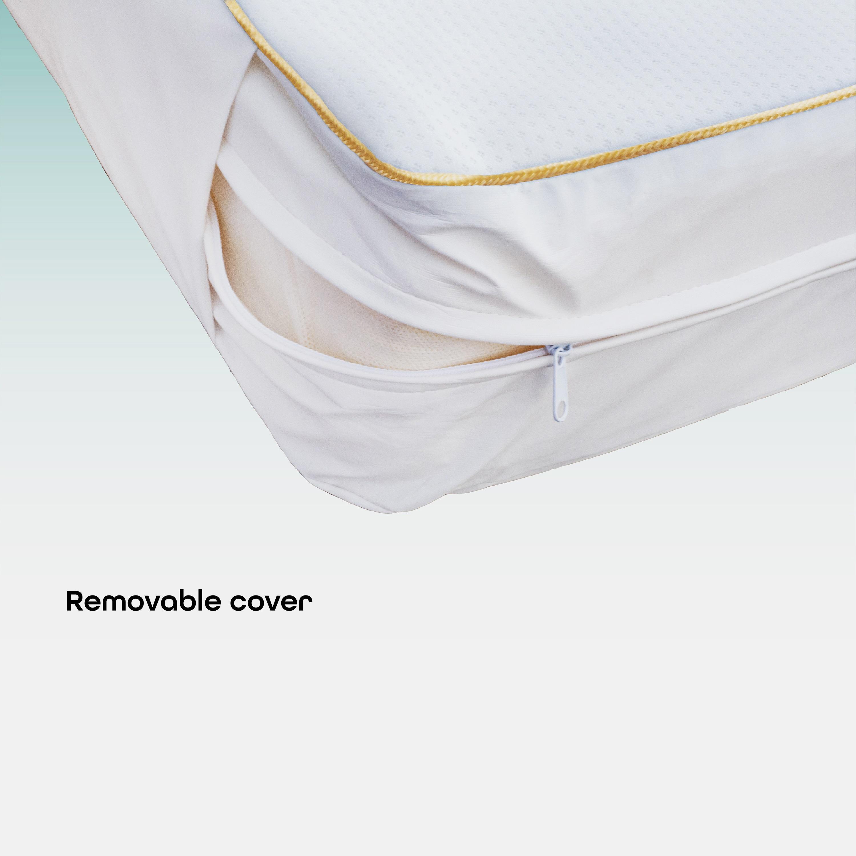Moon Ventiflow Mattress, 120 x 60 x 10 cm with 2-Piece Toddler Pillow Set-baby-nursery-mattresses-image-4