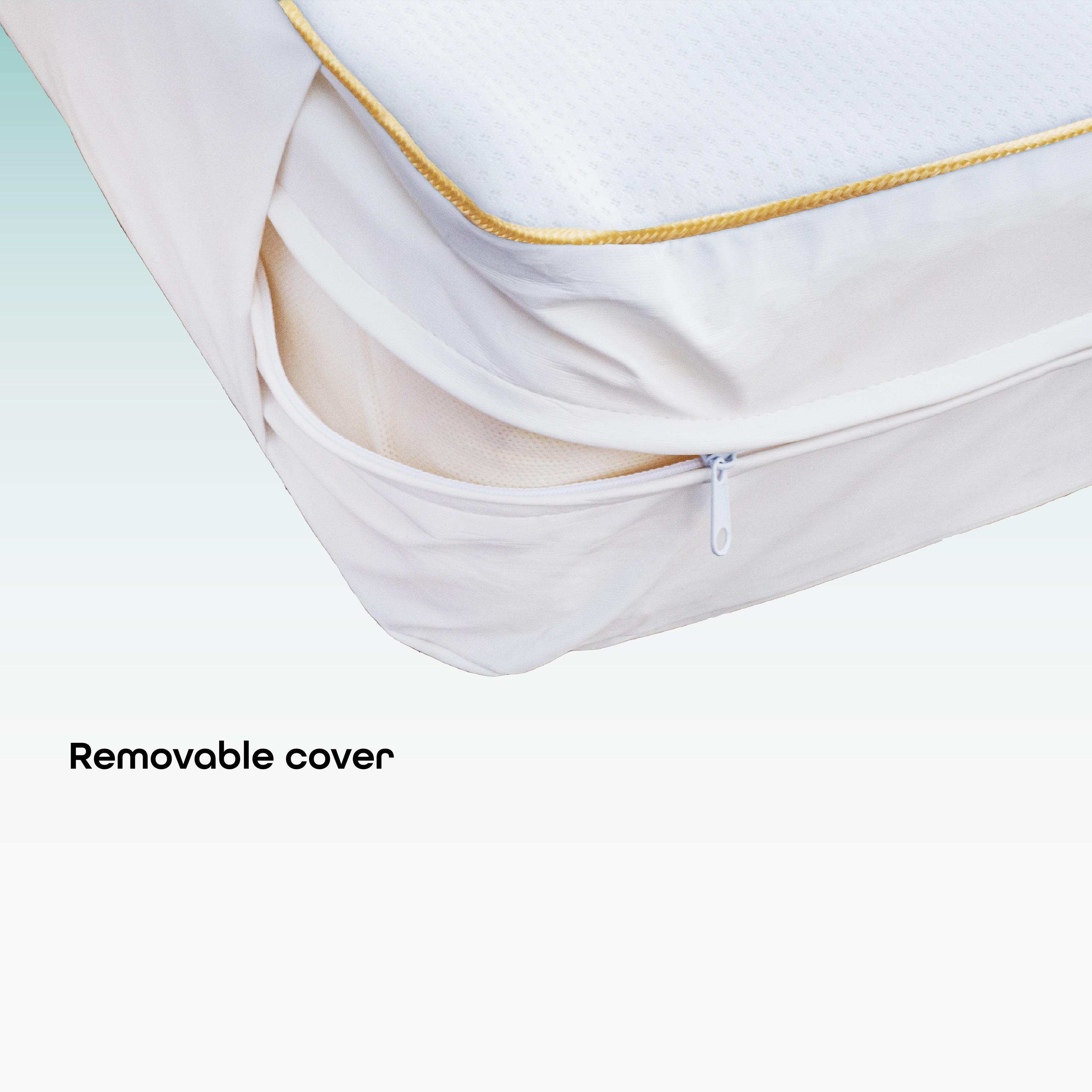 Moon Ventiflow Mattress, 140 x 70 x 10 cm with 2-Piece Toddler Pillow Set-baby-nursery-mattresses-image-4