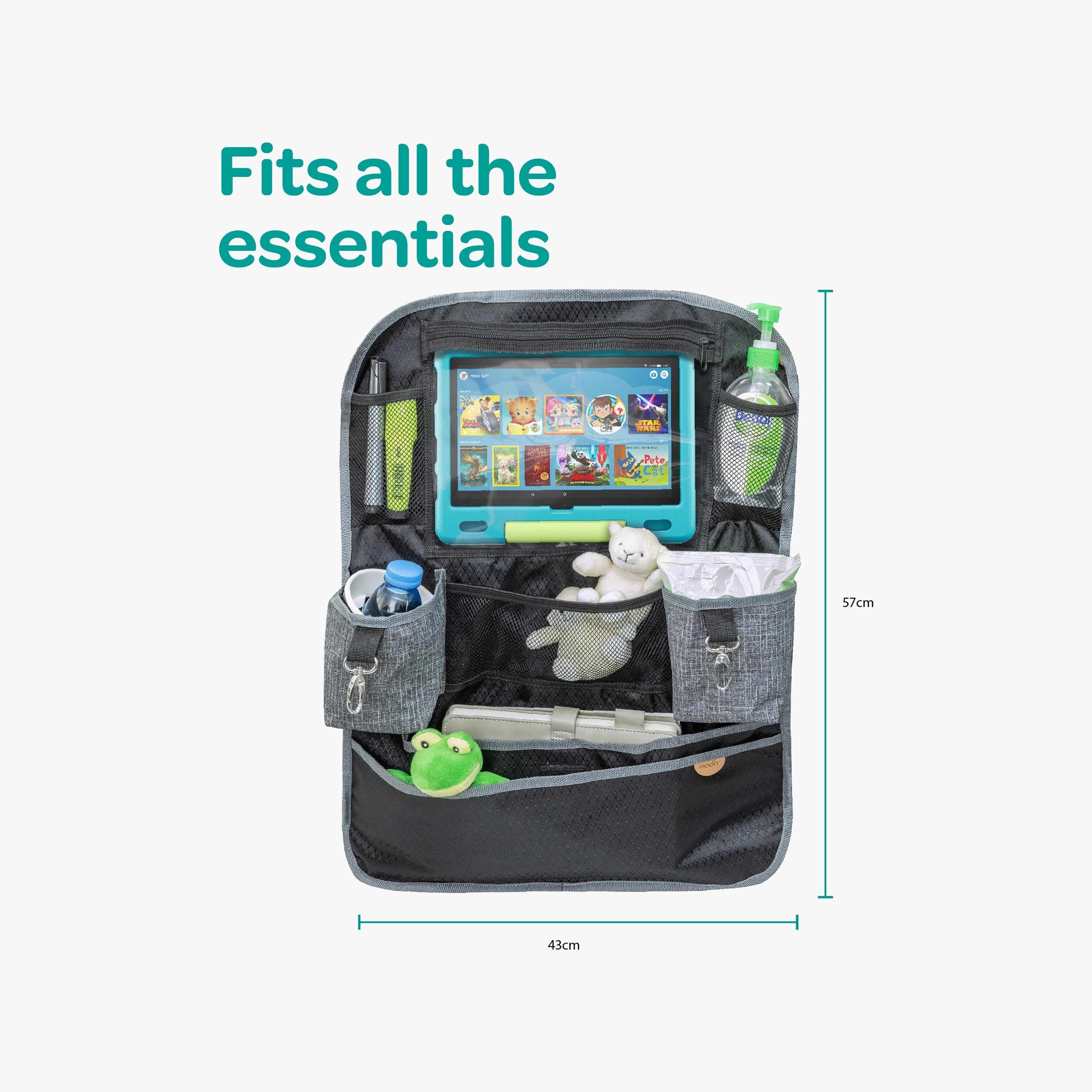 Moon Back Seat Organizer with 9 Multifunctional Pockets-baby-gear-carseats-image-3
