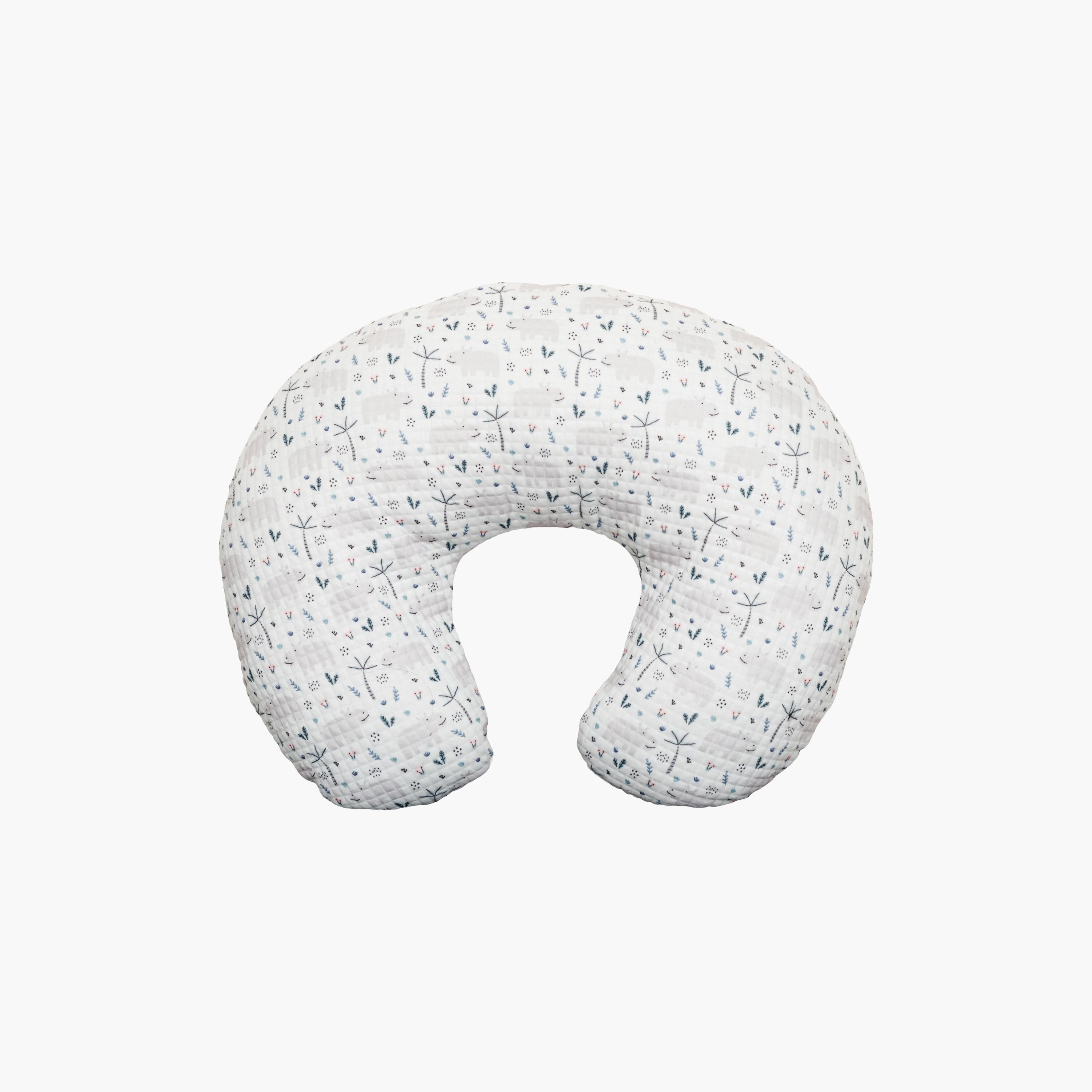 Moon Portable Nursing Pillow With Washable Cover, Hippo-baby-maternalcare-pregnancypillows-image-1