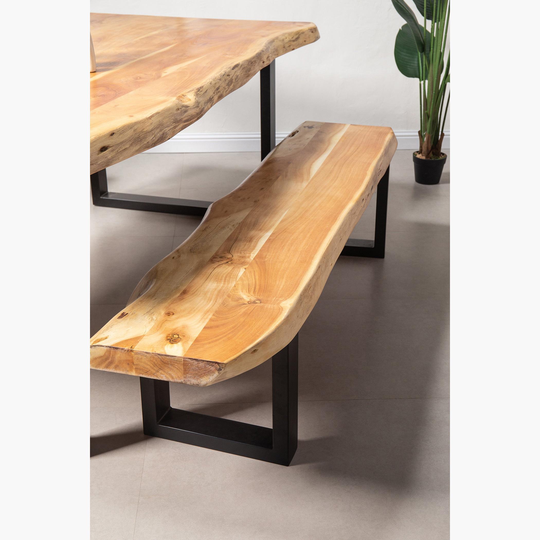 Acacia wood bench sale