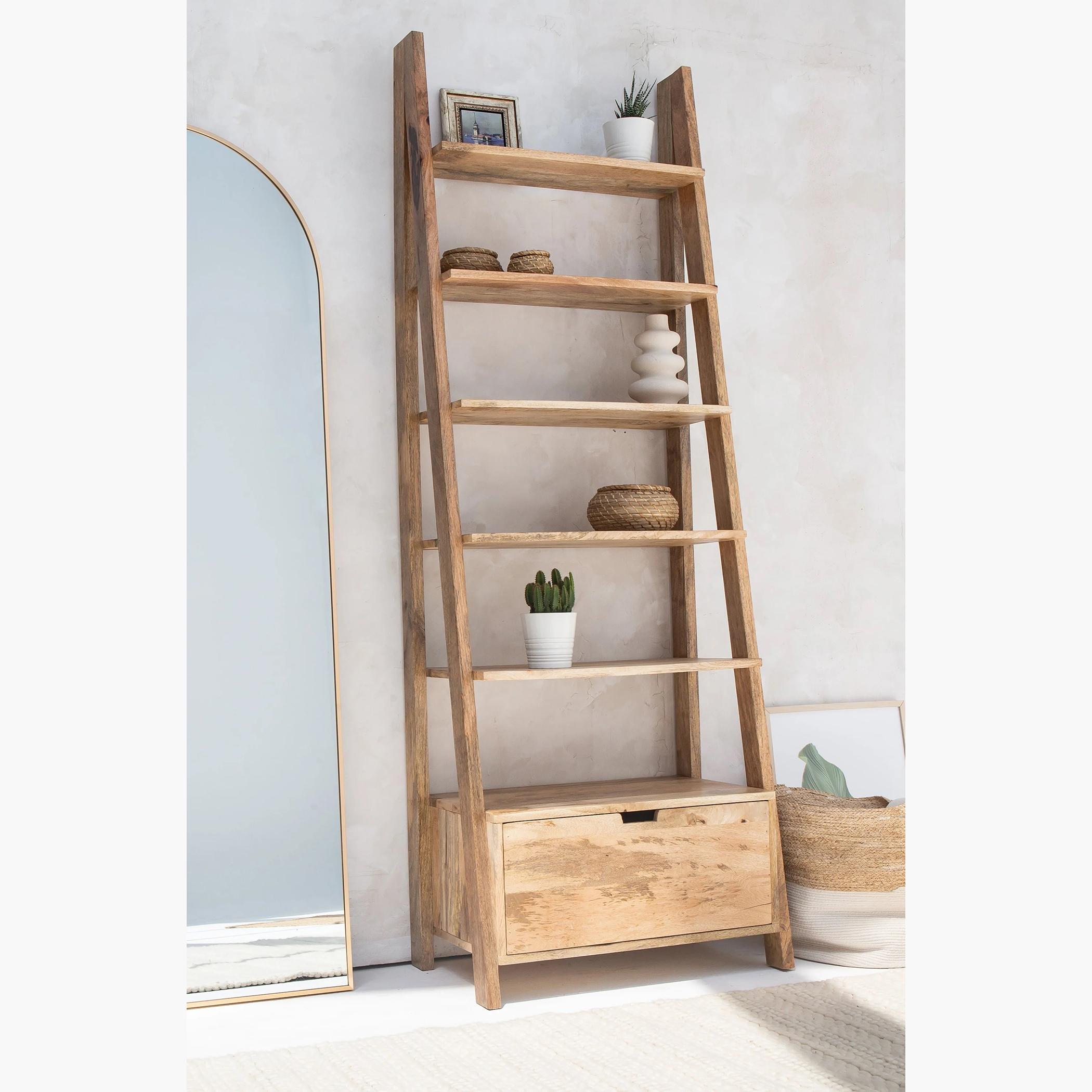 Shop HomeKode Wooden Display Rack | Homecentre UAE