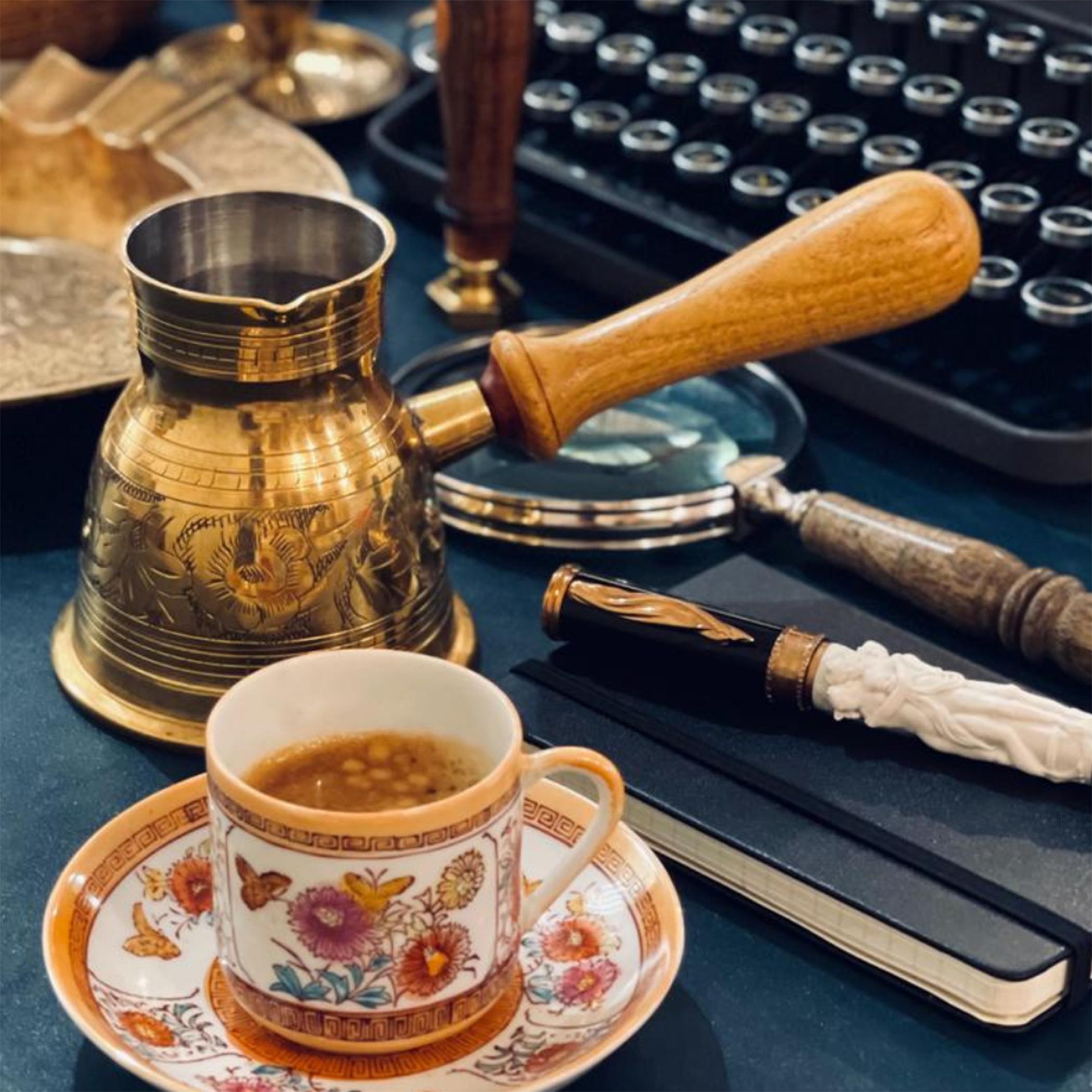 Quesera Brass Turkish Coffee Pot