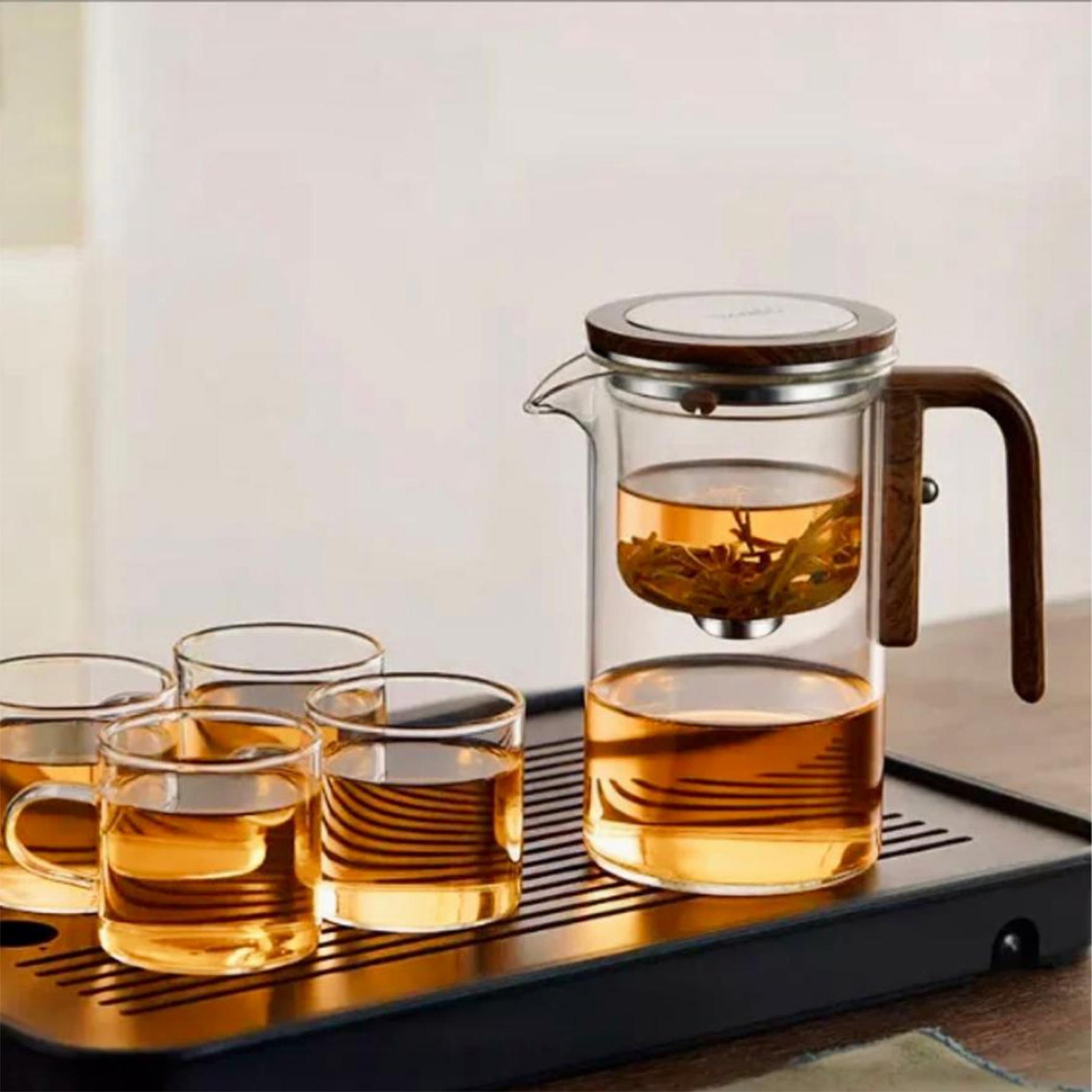 Quesera 5-Piece Teapot and Glass Set - 720 ml