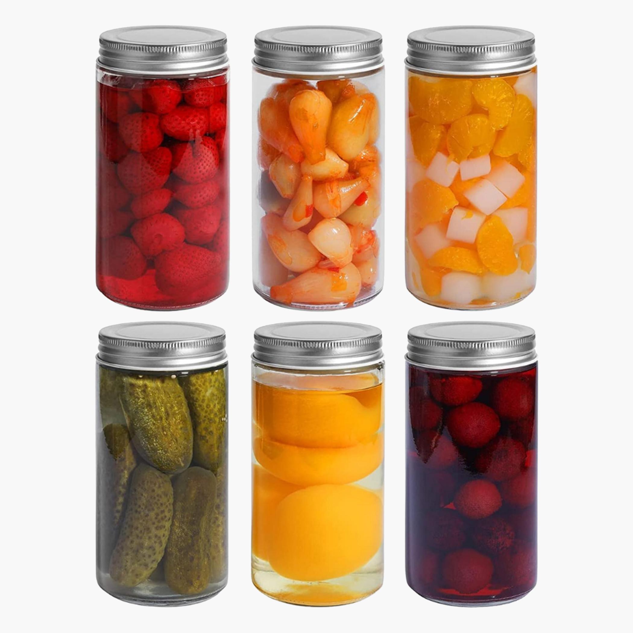 Quesera 6-Piece Mason Jar Set - 500 ml