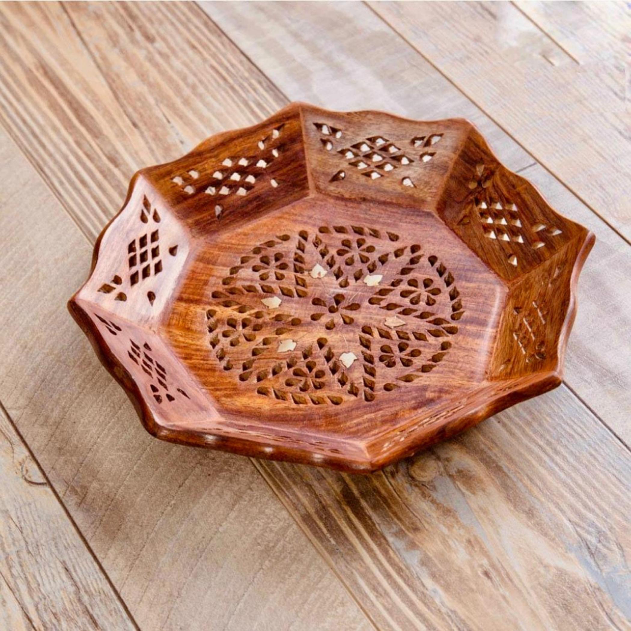 Quesera 3-Piece Wooden Serving Tray Set