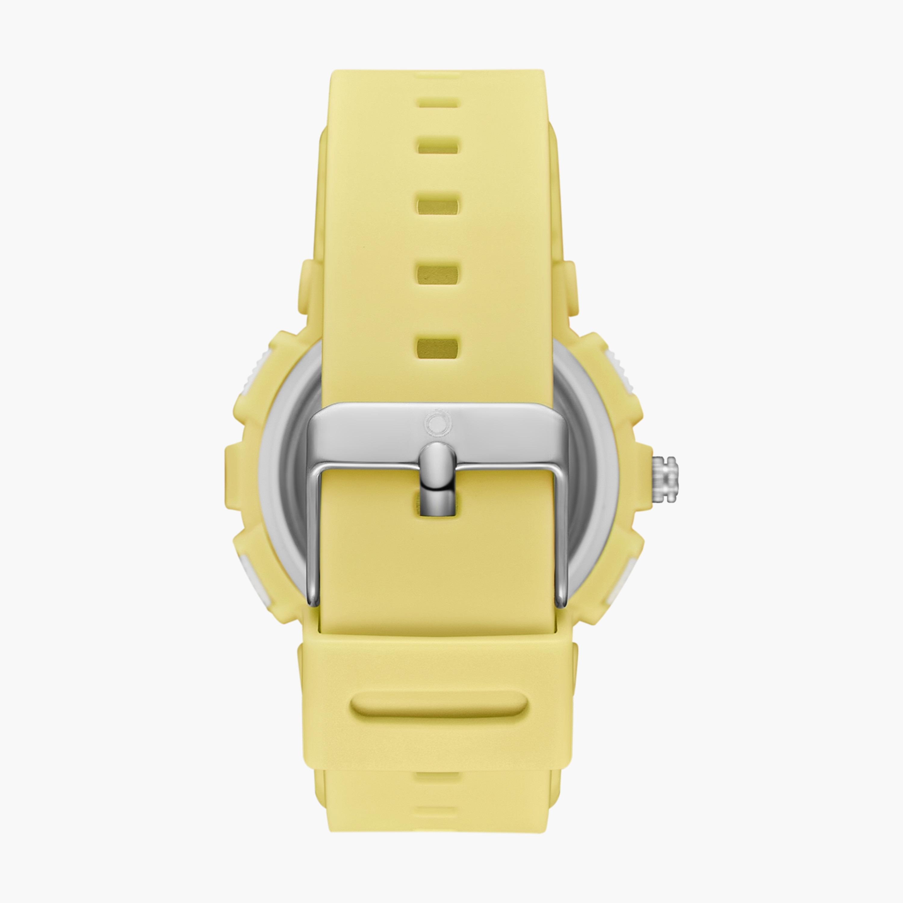 Astro Kids Yellow Analog-Digital Silicone Strap Watch | A23818-PPYY-girls-accessories-watches-image-3