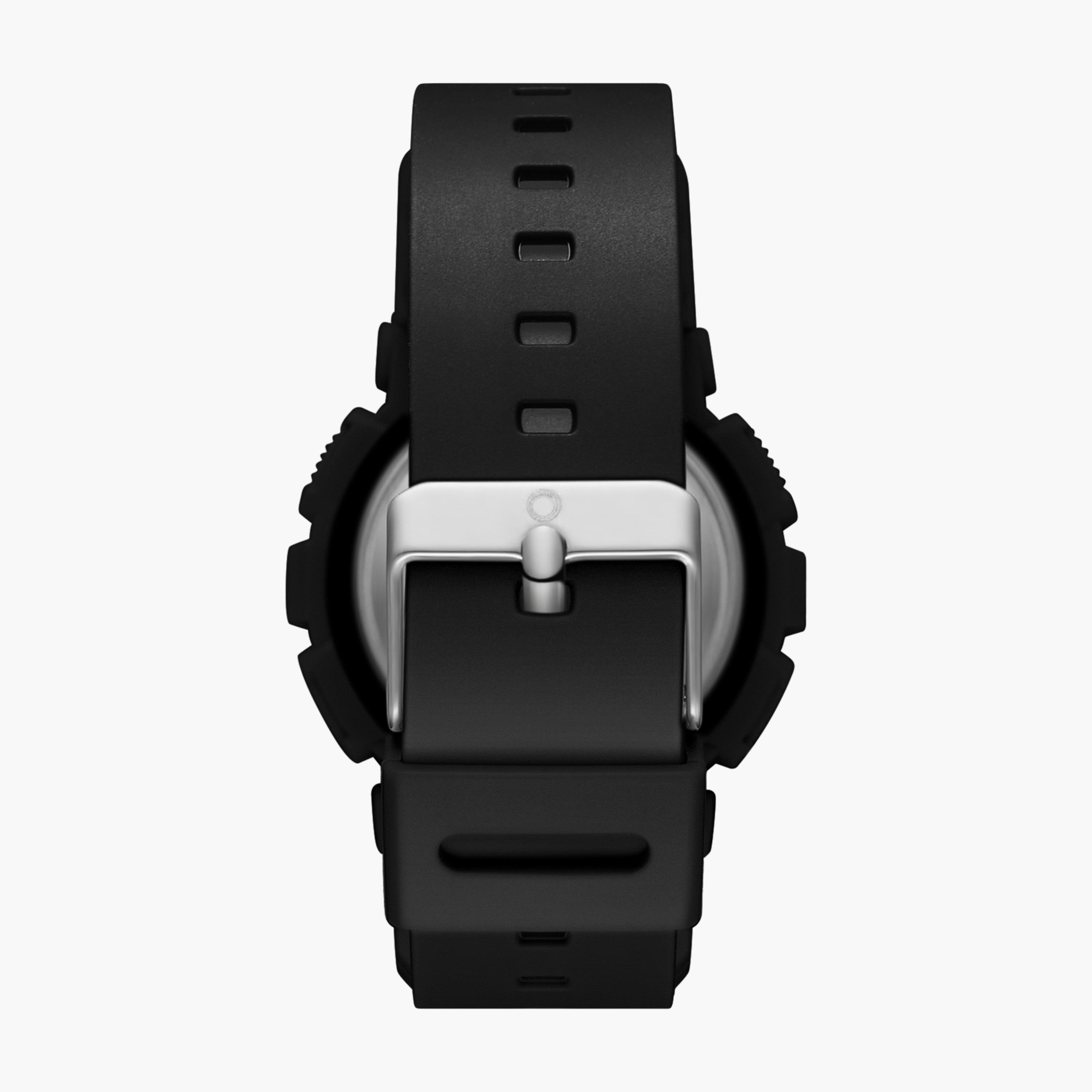 Astro Kids Black Digital Silicone Strap Watch | A23921-PPBBR-girls-accessories-watches-image-3