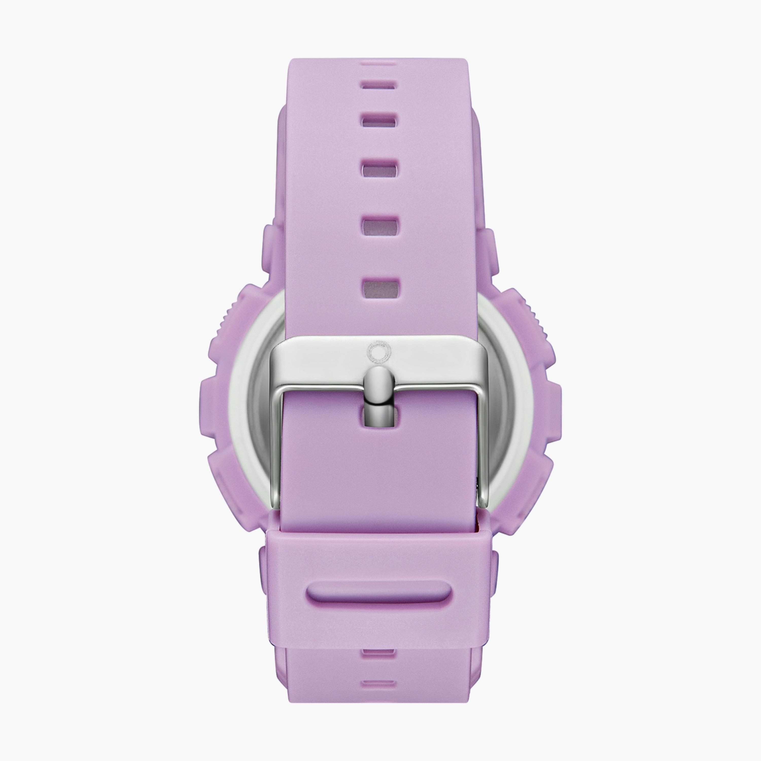 A23921-PPPP | ساعة رقمية للأطفال بسوار سيليكون بلون وردي من أسترو-girls-accessories-watches-image-3