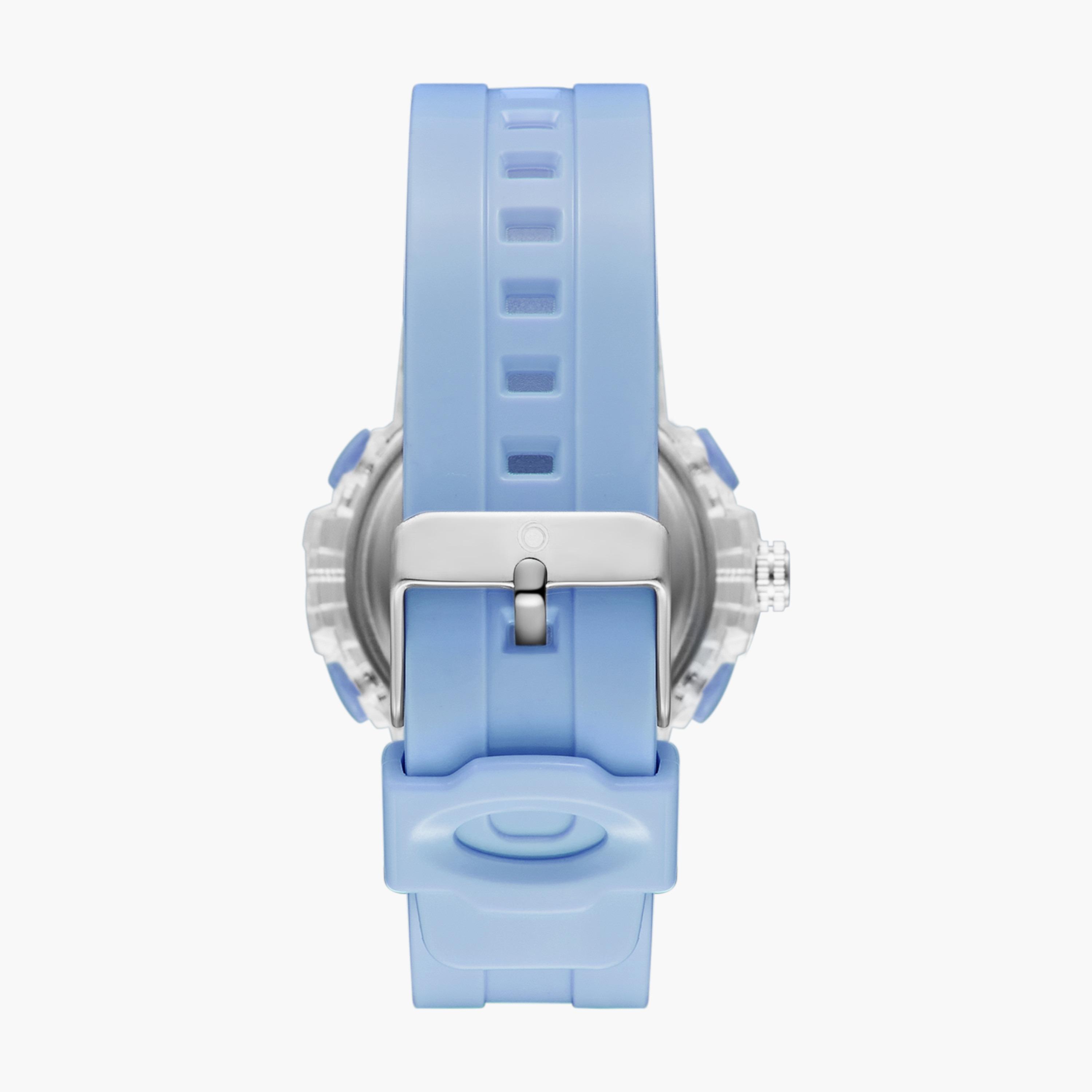 A23822-PPLL | ساعة رقمية ذات انالوج للأطفال بسوار سيليكون بلون ازرق من أسترو-girls-accessories-watches-image-3