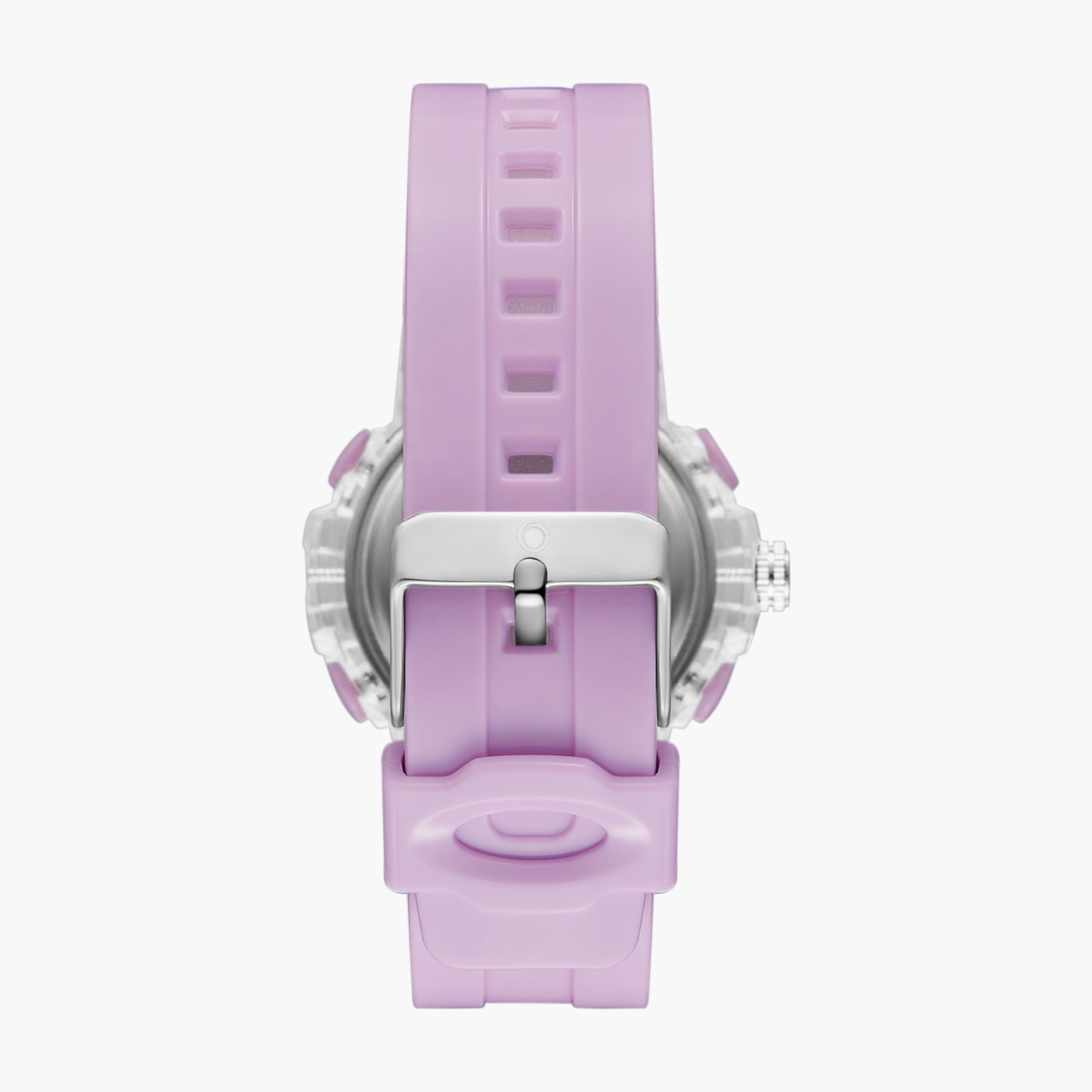 Astro Kids Pink Analog-Digital Silicone Strap Watch | A23822-PPPP-girls-accessories-watches-image-3