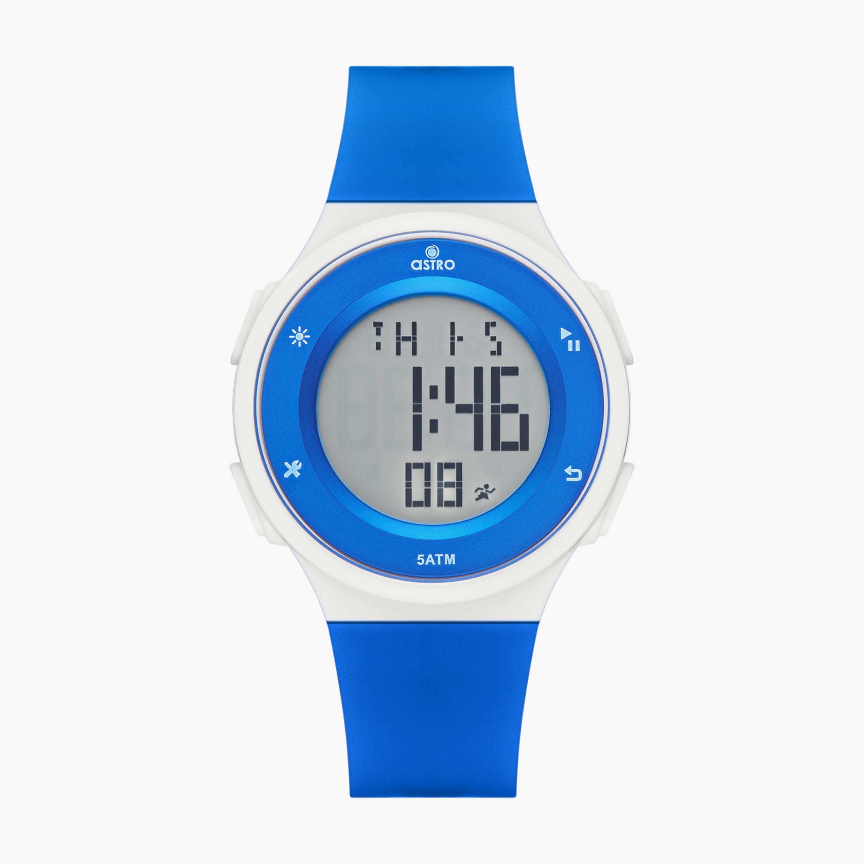 A23924-PPNN | ساعة رقمية للأطفال بسوار سيليكون بلون أزرق من أسترو-girls-accessories-watches-image-1
