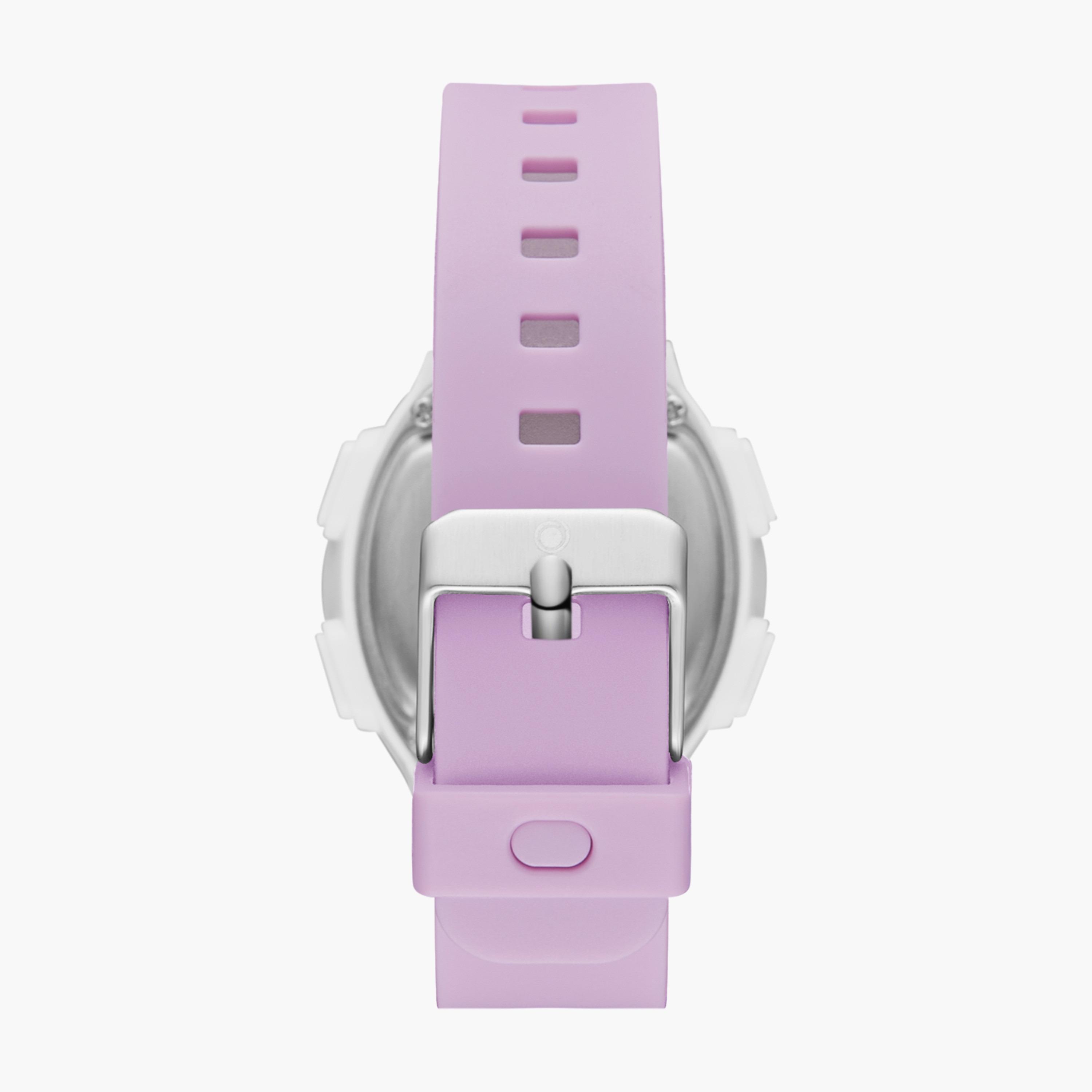 A23924-PPPP | ساعة رقمية للأطفال بسوار سيليكون بلون وردي من أسترو-girls-accessories-watches-image-3