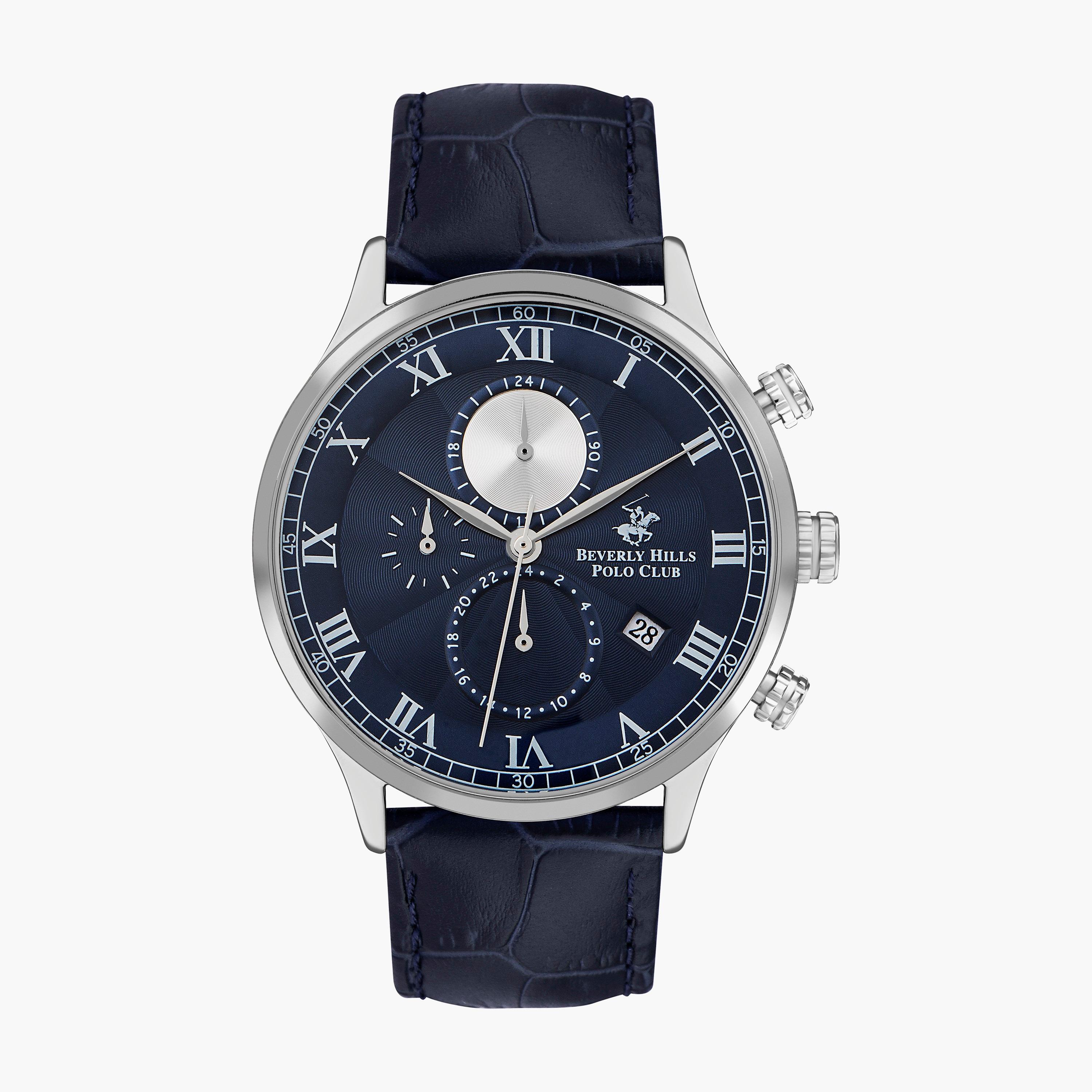 ساعة تورنادو للرجال زرقاء أوتوماتيكية بسوار سيليكون | T23105-BSNNK-men-watchesandjewellery-watches-image-1
