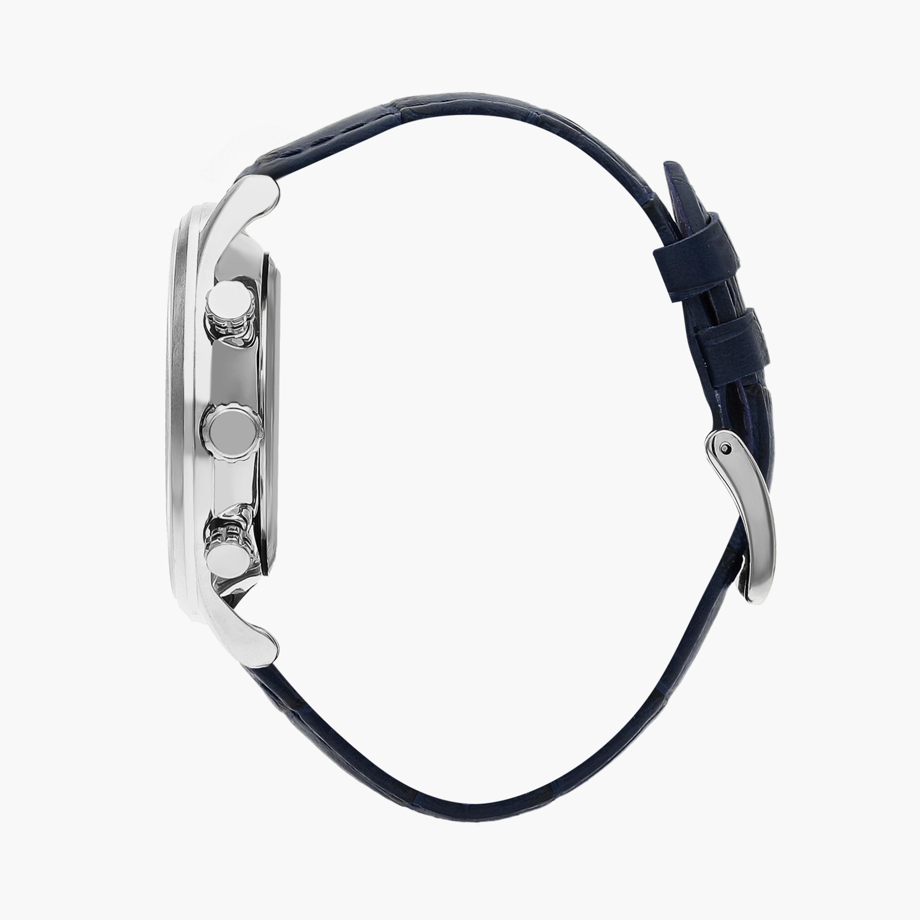 ساعة تورنادو للرجال زرقاء أوتوماتيكية بسوار سيليكون | T23105-BSNNK-men-watchesandjewellery-watches-image-2
