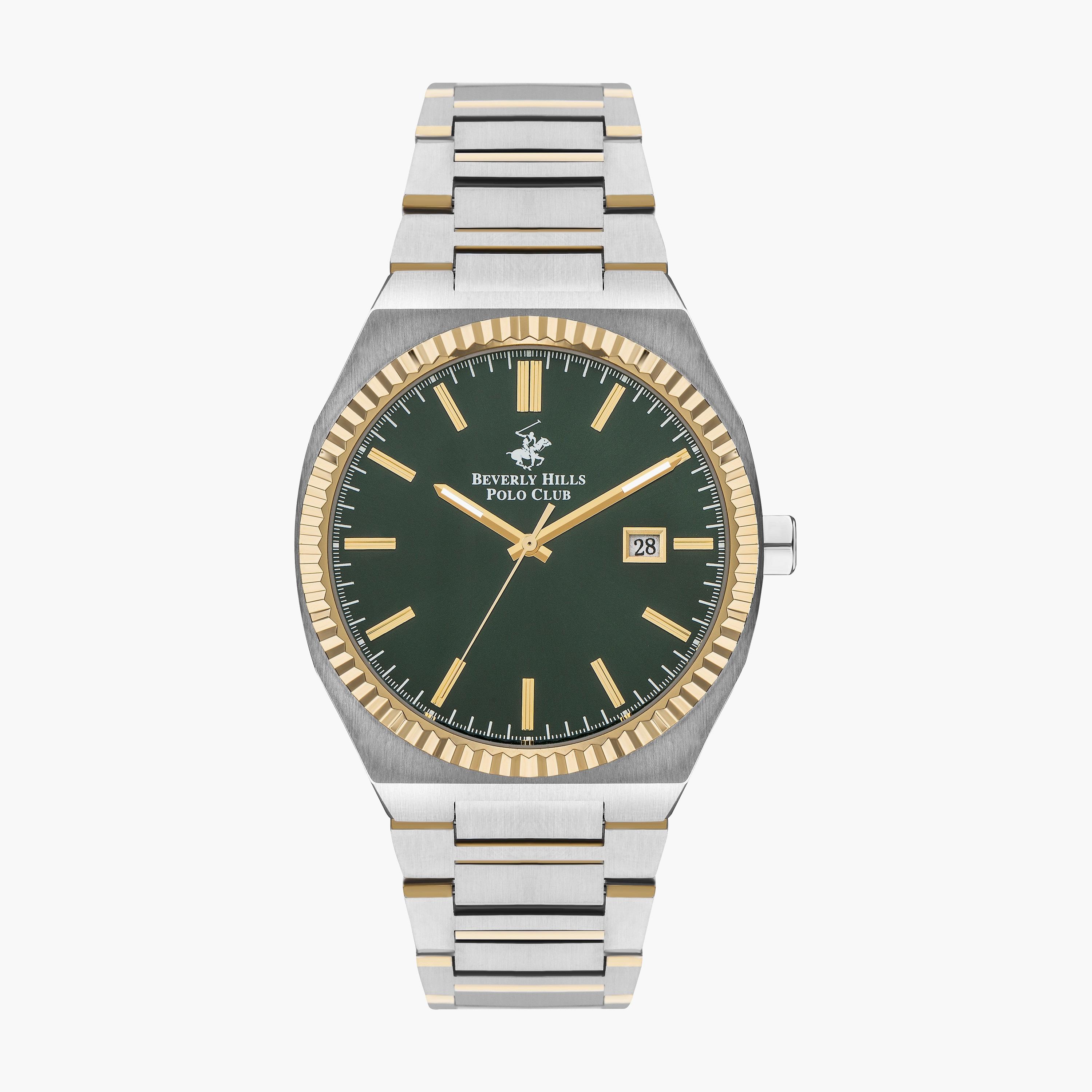 BP3405X.270 | ساعة بيفرلي هيلز بولو كلوب ذو أنالوج بسوار ستانلس ستيل مع لون فضي وذهبي للرجال-men-watchesandjewellery-watches-image-1