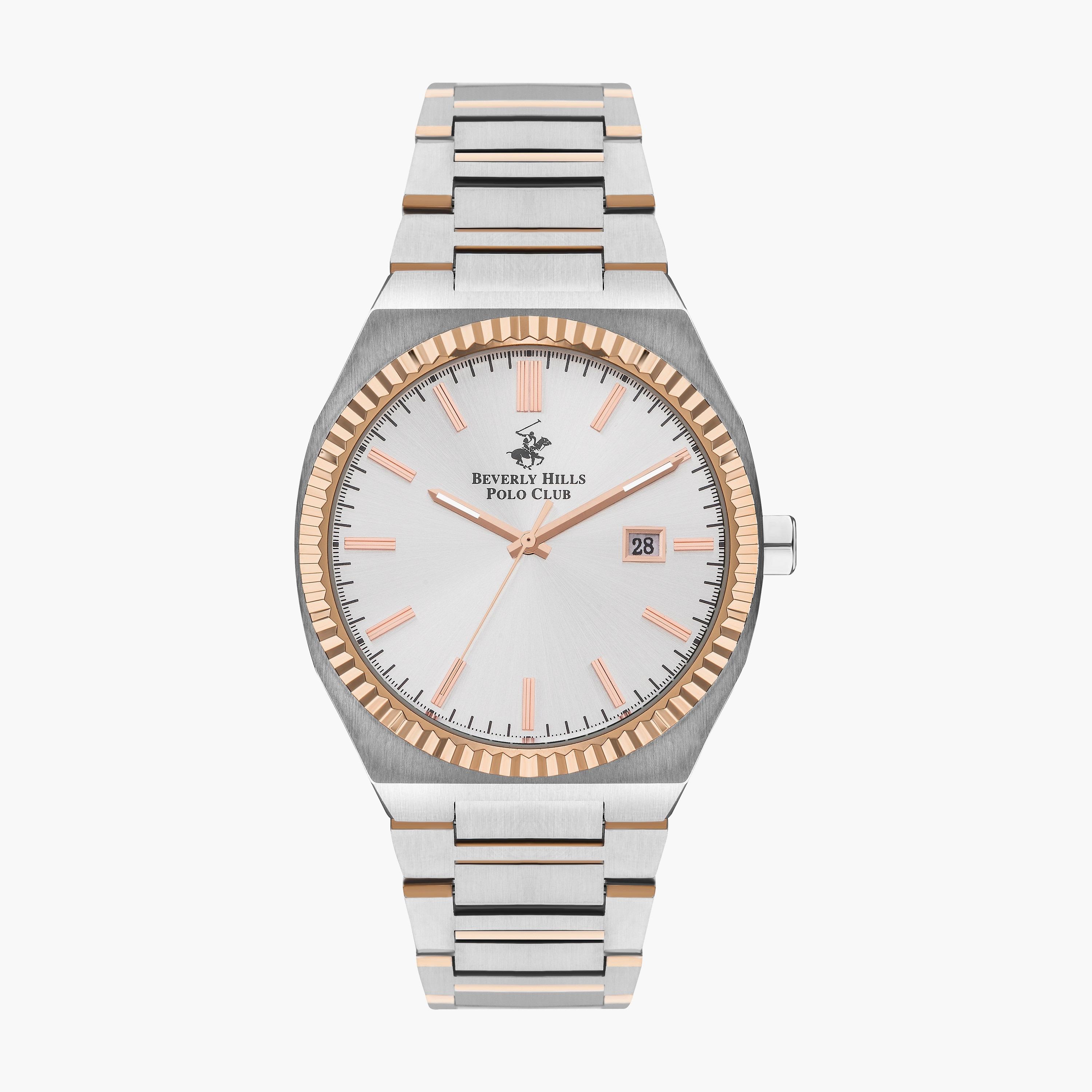 BP3405X.530 | ساعة بيفرلي هيلز بولو كلوب ذو أنالوج بسوار ستانلس ستيل مع لون فضي وذهبي وردي للرجال-men-watchesandjewellery-watches-image-1