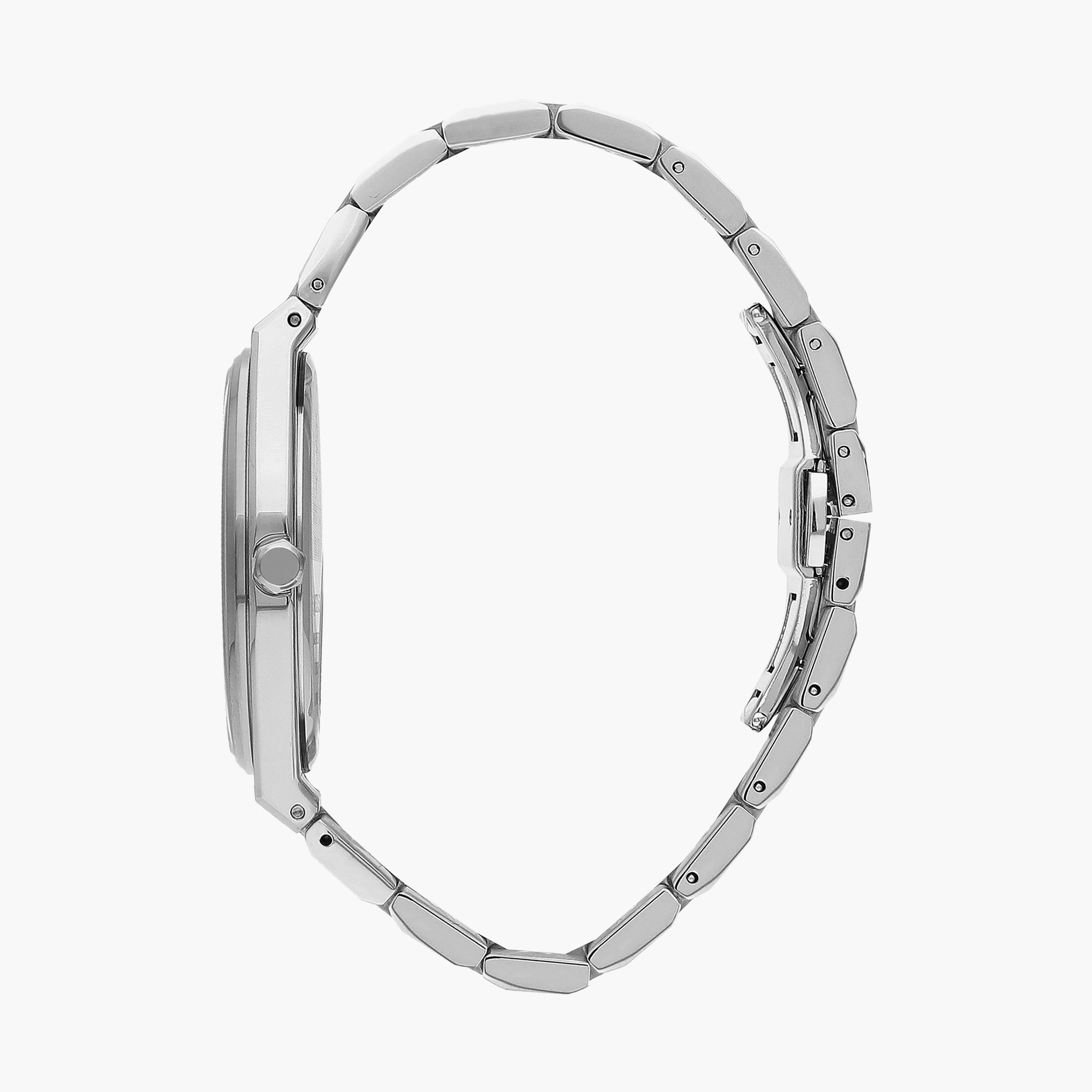 Beverly Hills Polo Club Men's Silver Analog Stainless Steel Strap Watch | BP3503X.390-men-watchesandjewellery-watches-image-2