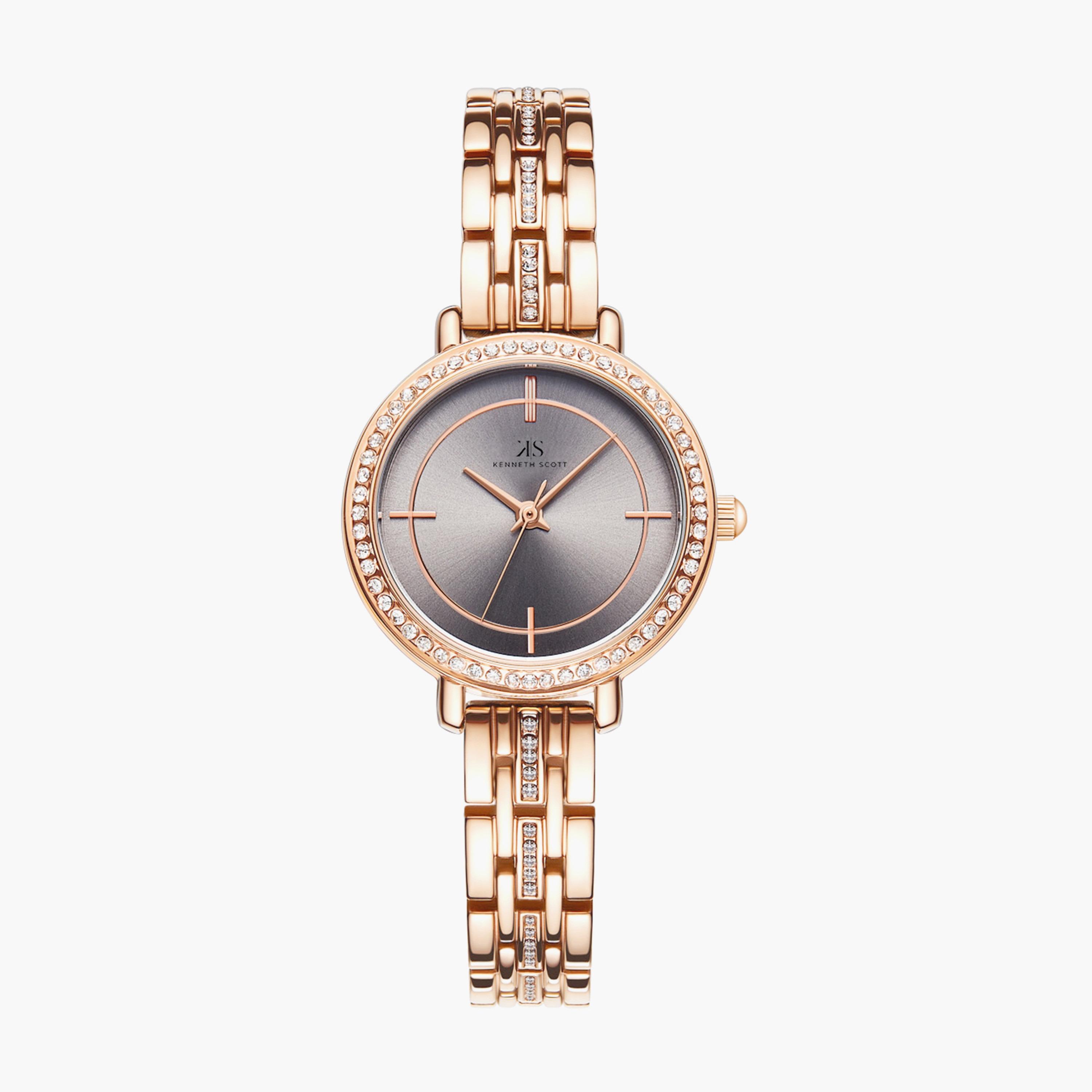 ساعة ذات انالوج من جيس بسوار جلدي باللون البني للرجال | GW0494G3-women-watchesandjewellery-watches-image-1