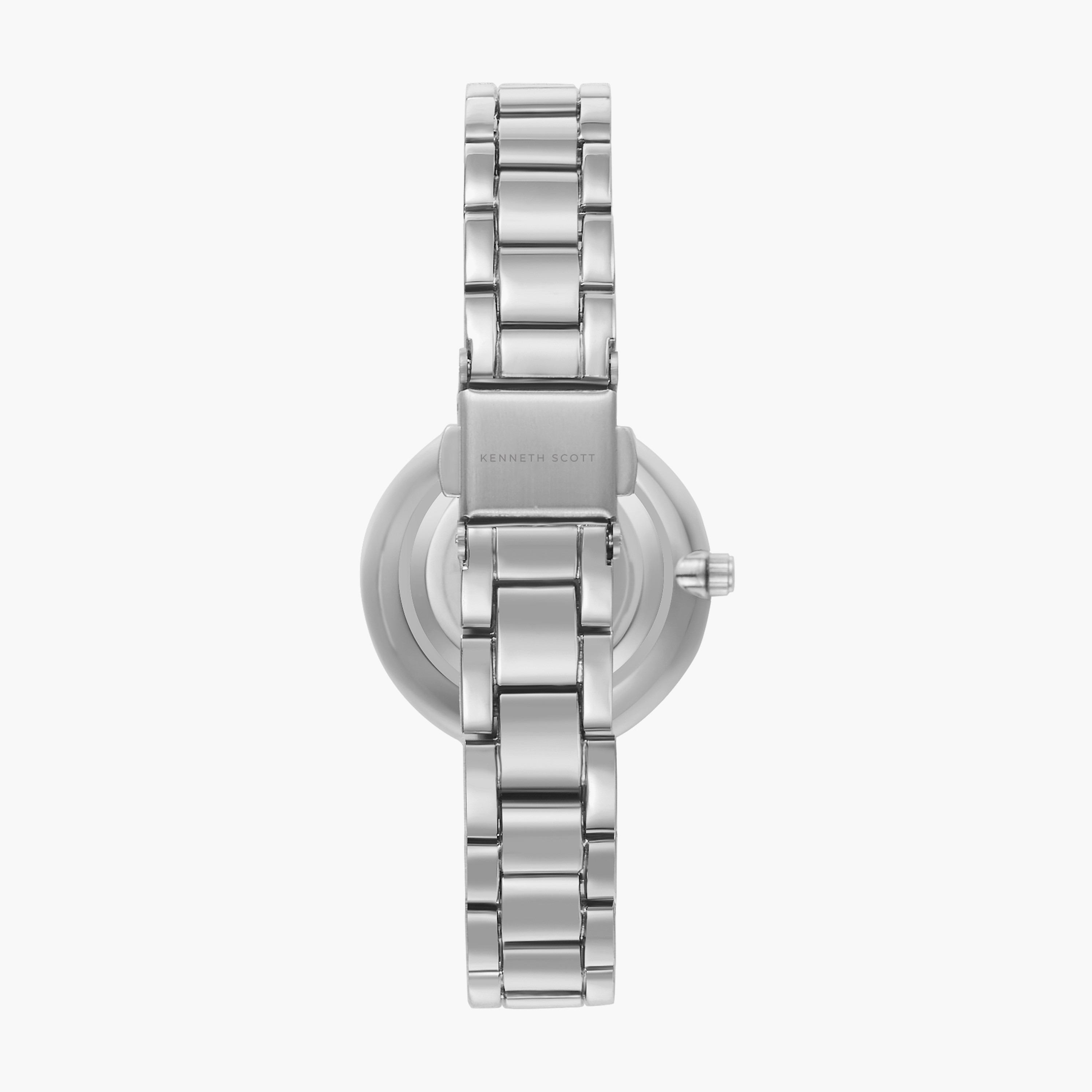 K23533-SBSB | ساعة أنالوج فضية بسوار ستانلس ستيل من كينيث سكوت-women-watchesandjewellery-watches-image-3