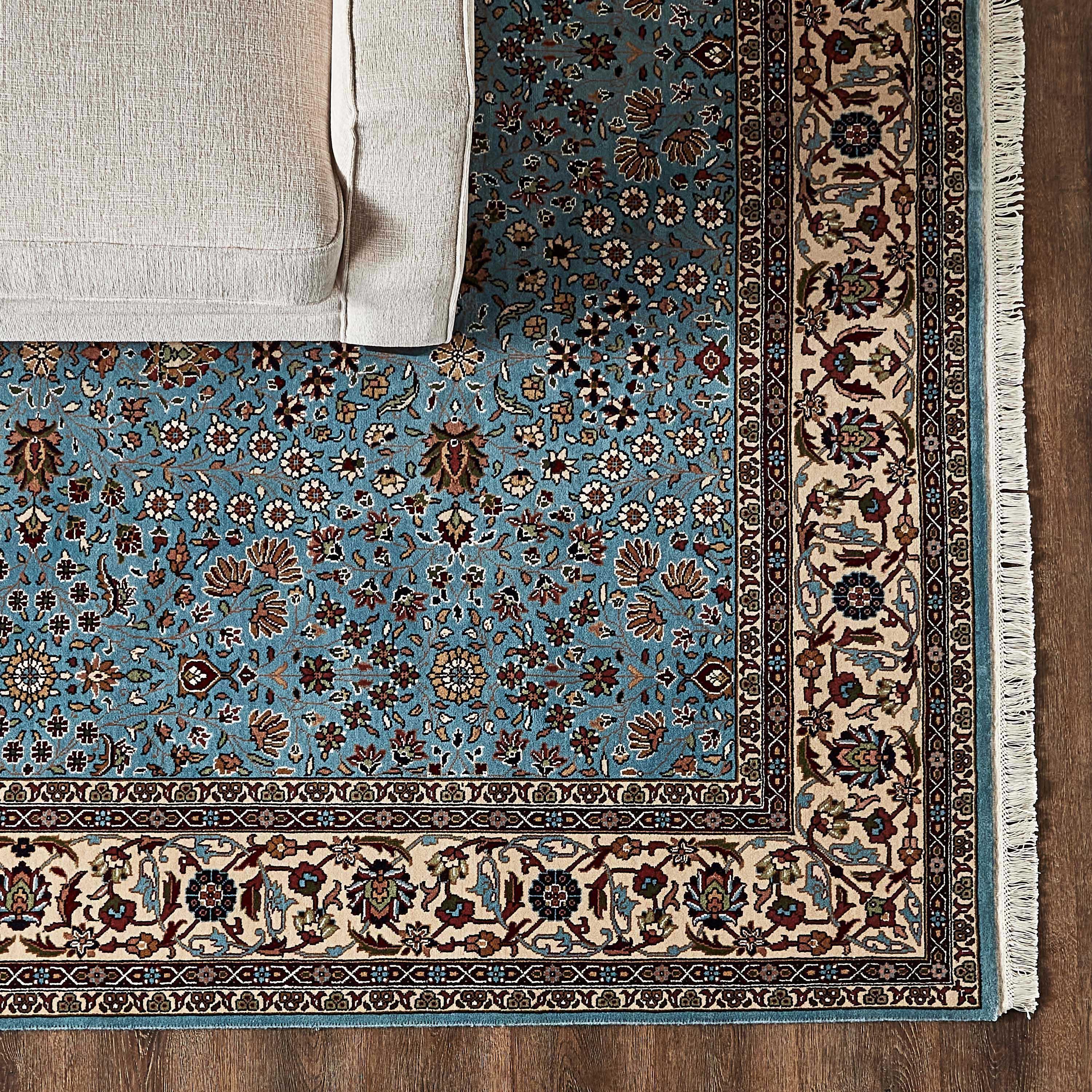 Hereke Turkish Handmade Woollen Rug - 176x243 cm