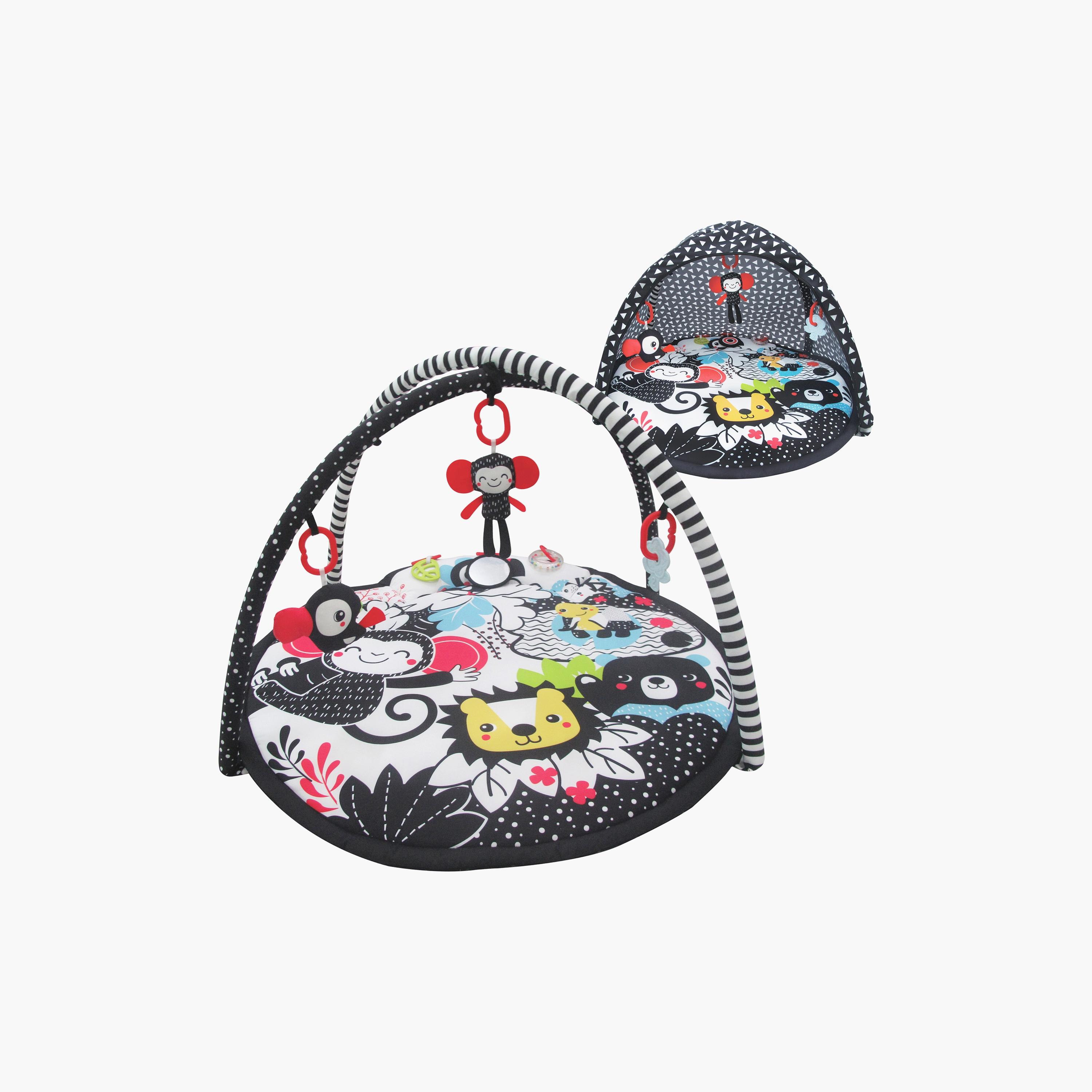 Moon Activity Floor Mat, Black-baby-infantactivity-playpensandplaymats-image-1