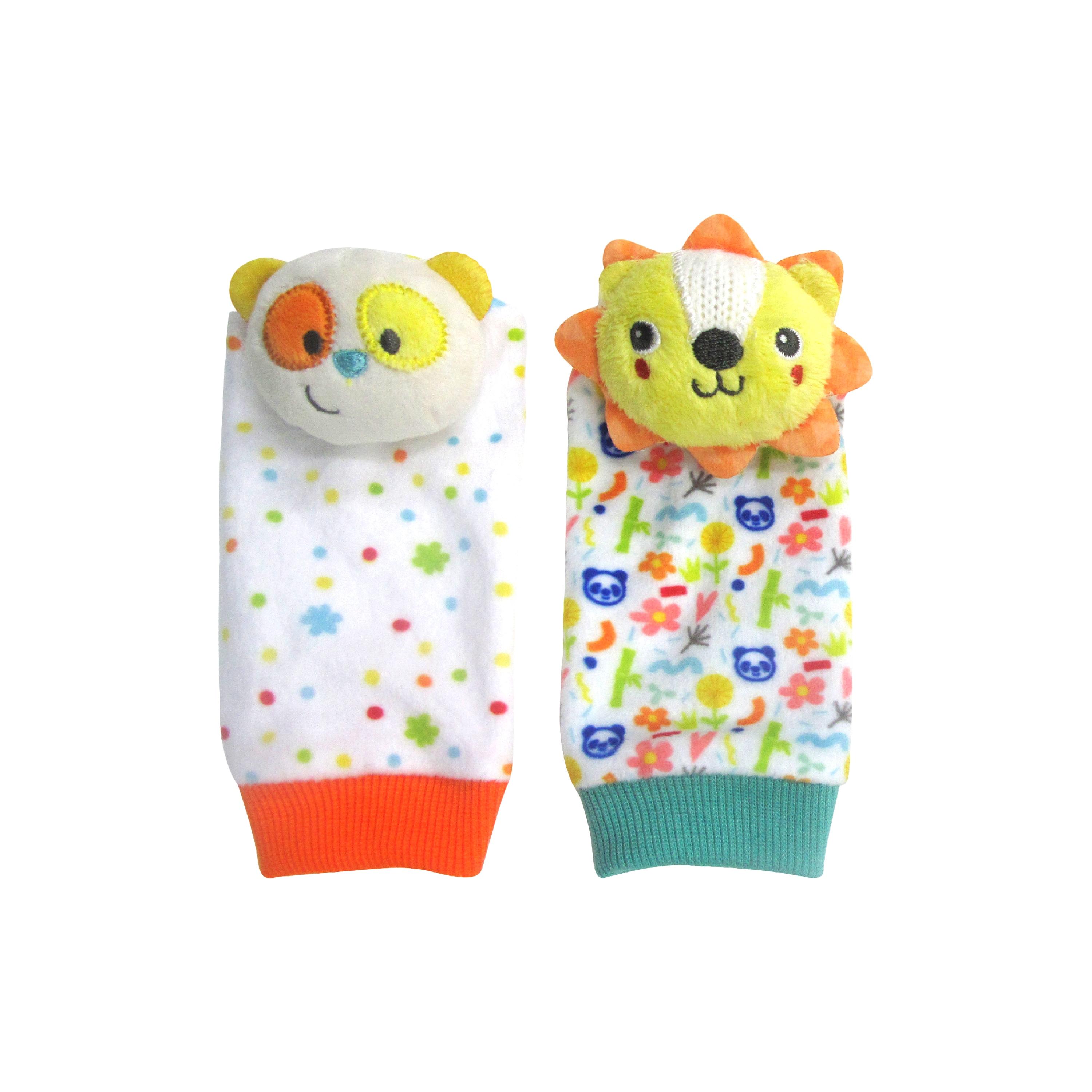 خشخيشة قدم تايني توتس من موون، متعددة الألوان-toys-babyandtoddlertoys-rattlesandteethers-image-4