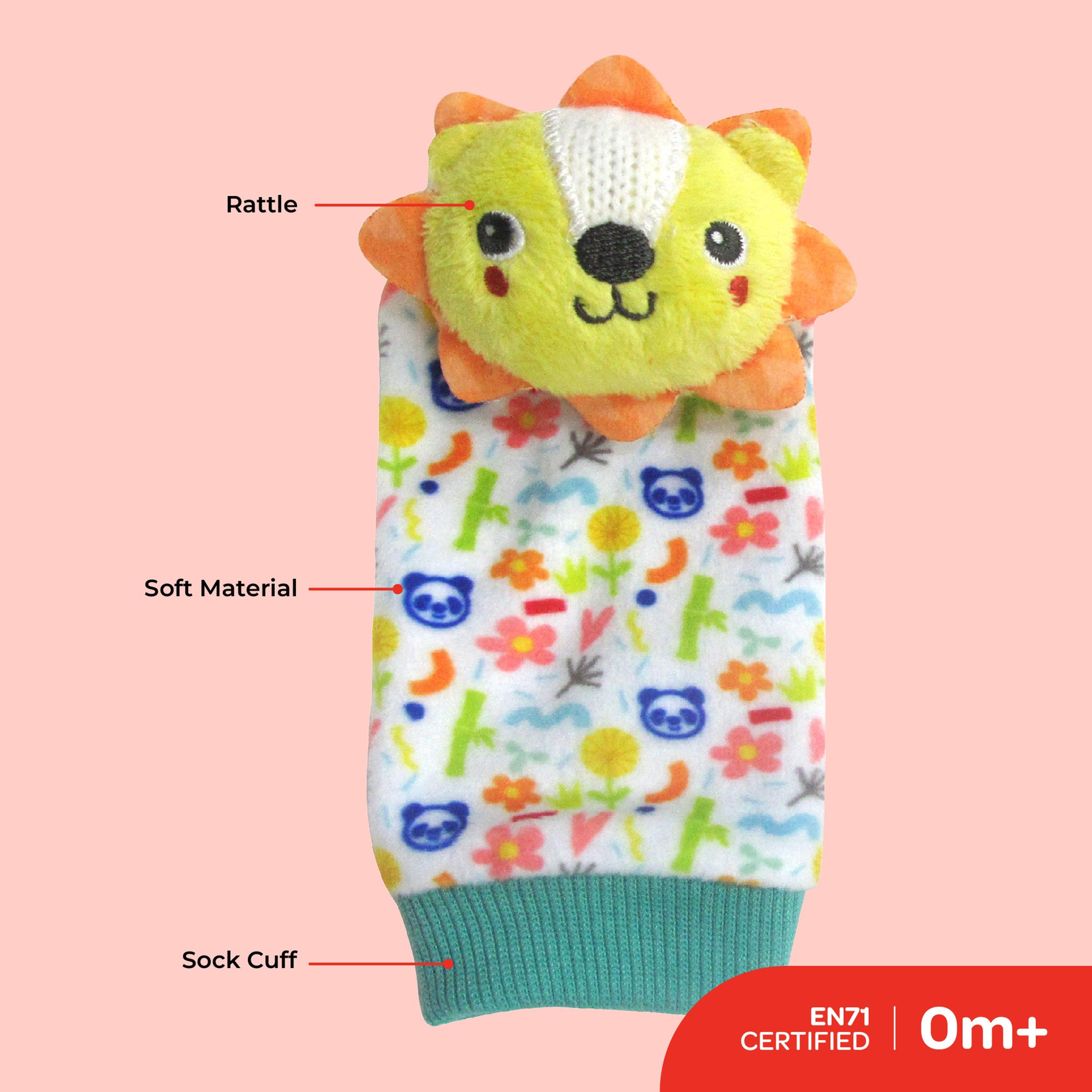 خشخيشة قدم تايني توتس من موون، متعددة الألوان-toys-babyandtoddlertoys-rattlesandteethers-image-3