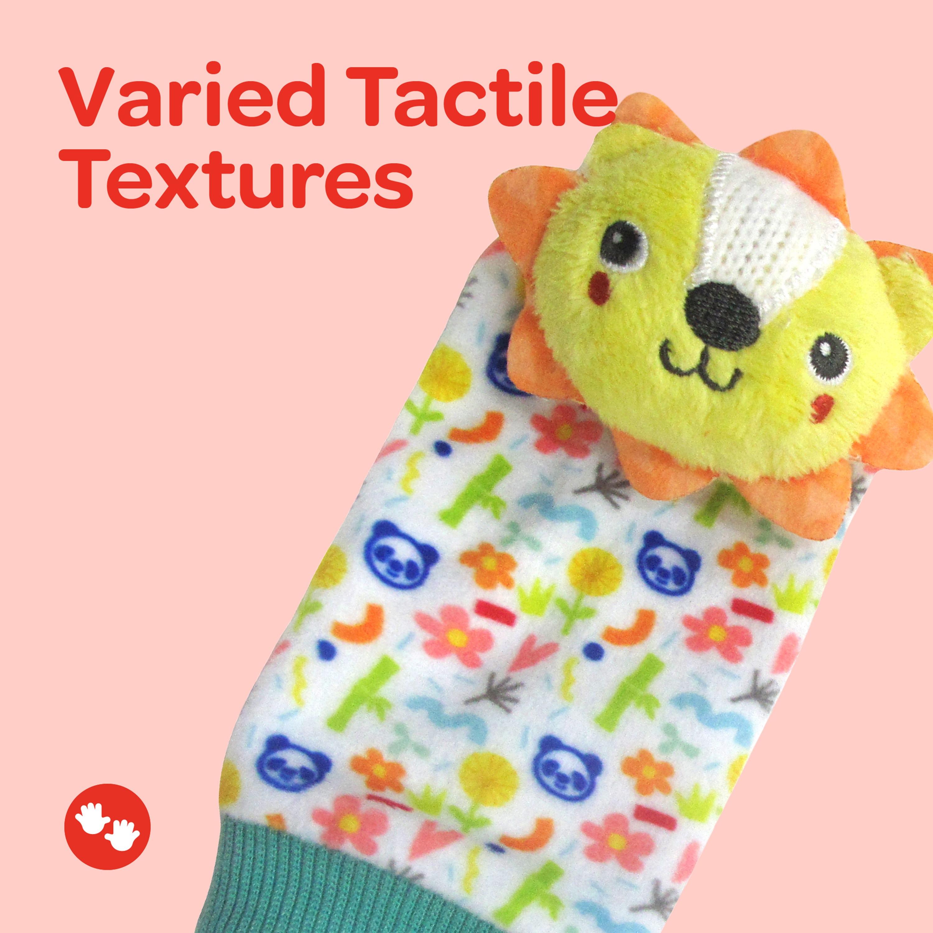 خشخيشة قدم تايني توتس من موون، متعددة الألوان-toys-babyandtoddlertoys-rattlesandteethers-image-2