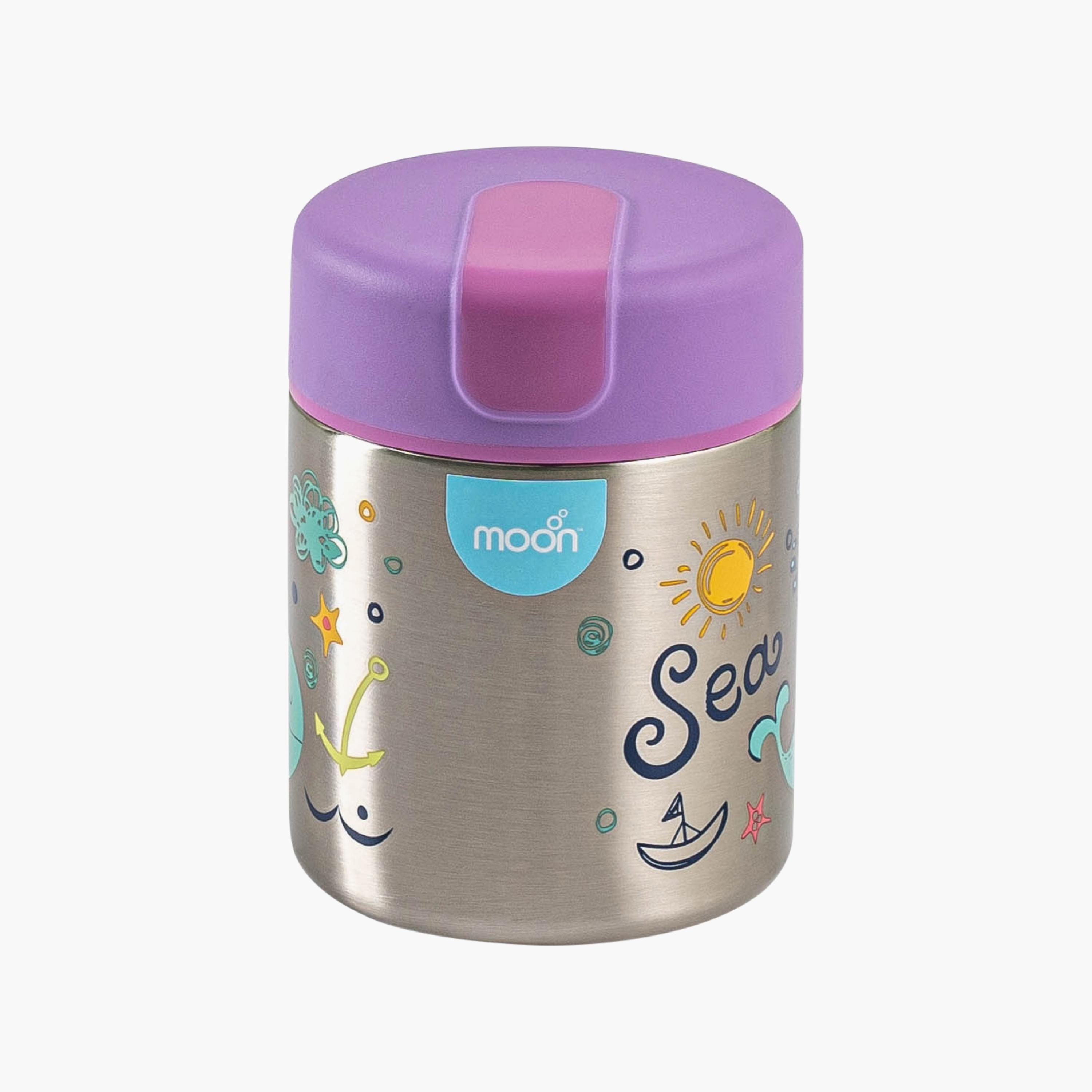 برطمان طعام ستانلس ستيل بجدار مزدوج من موون، أرجواني-baby-feeding-mealtimeessentials-image-1