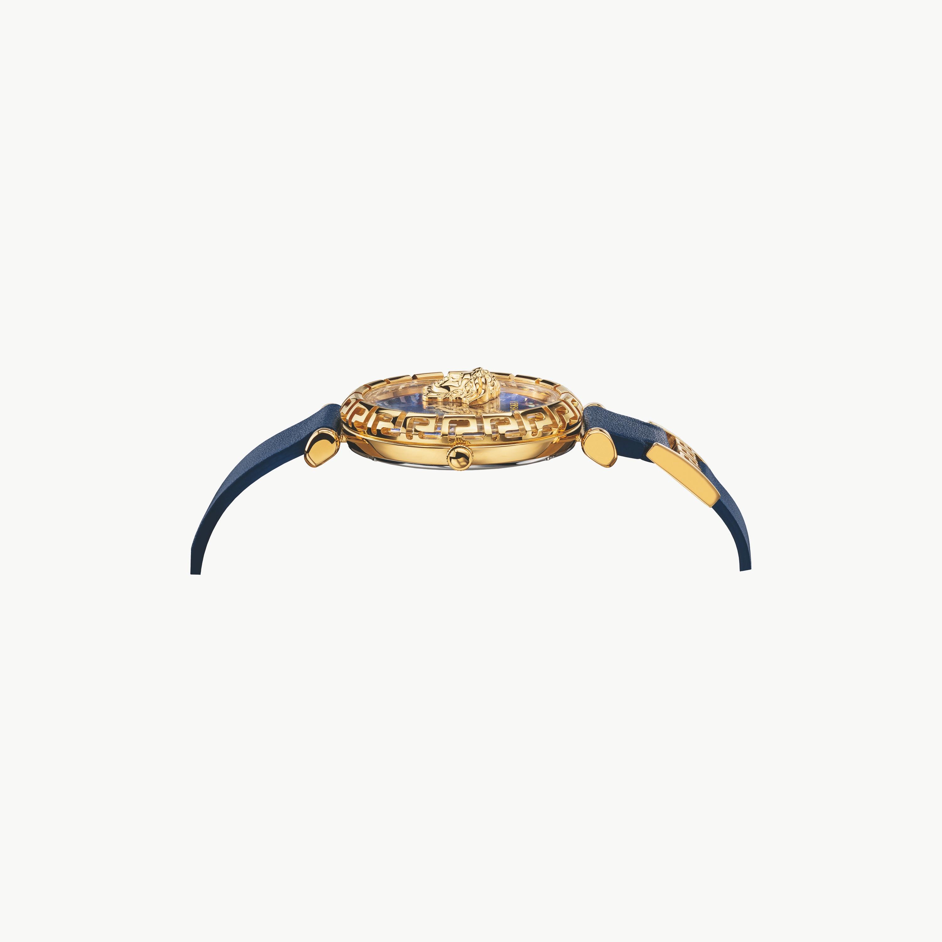 Versace Swiss Made Women's Blue Analog Leather Strap Watch | VEDV00219-women-watchesandjewellery-watches-image-2