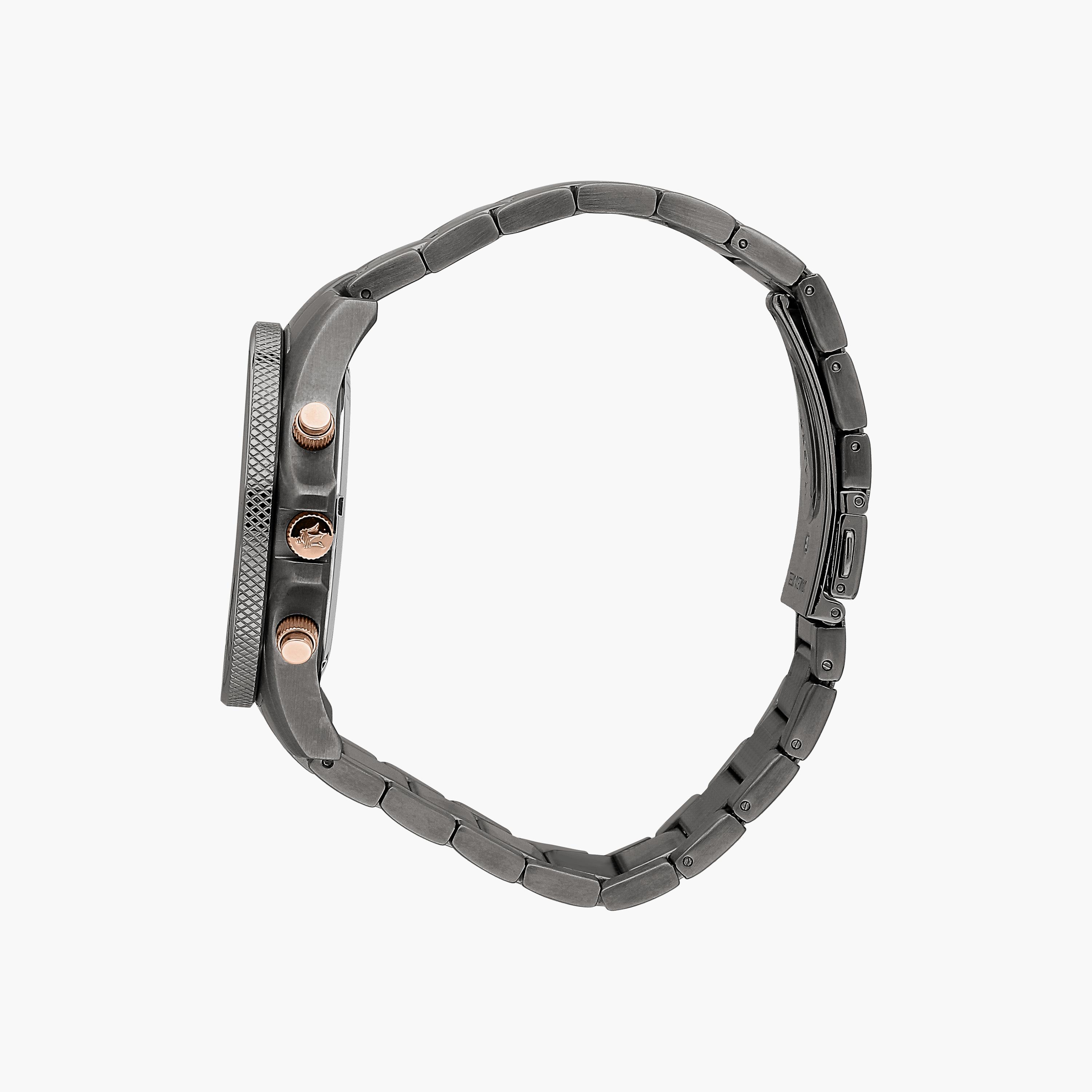 ساعة كرونوغراف رمادية بسوار ستانلس ستيل للرجال من مازيراتي مع سوار | R8873640020-SET-men-watchesandjewellery-watches-image-2