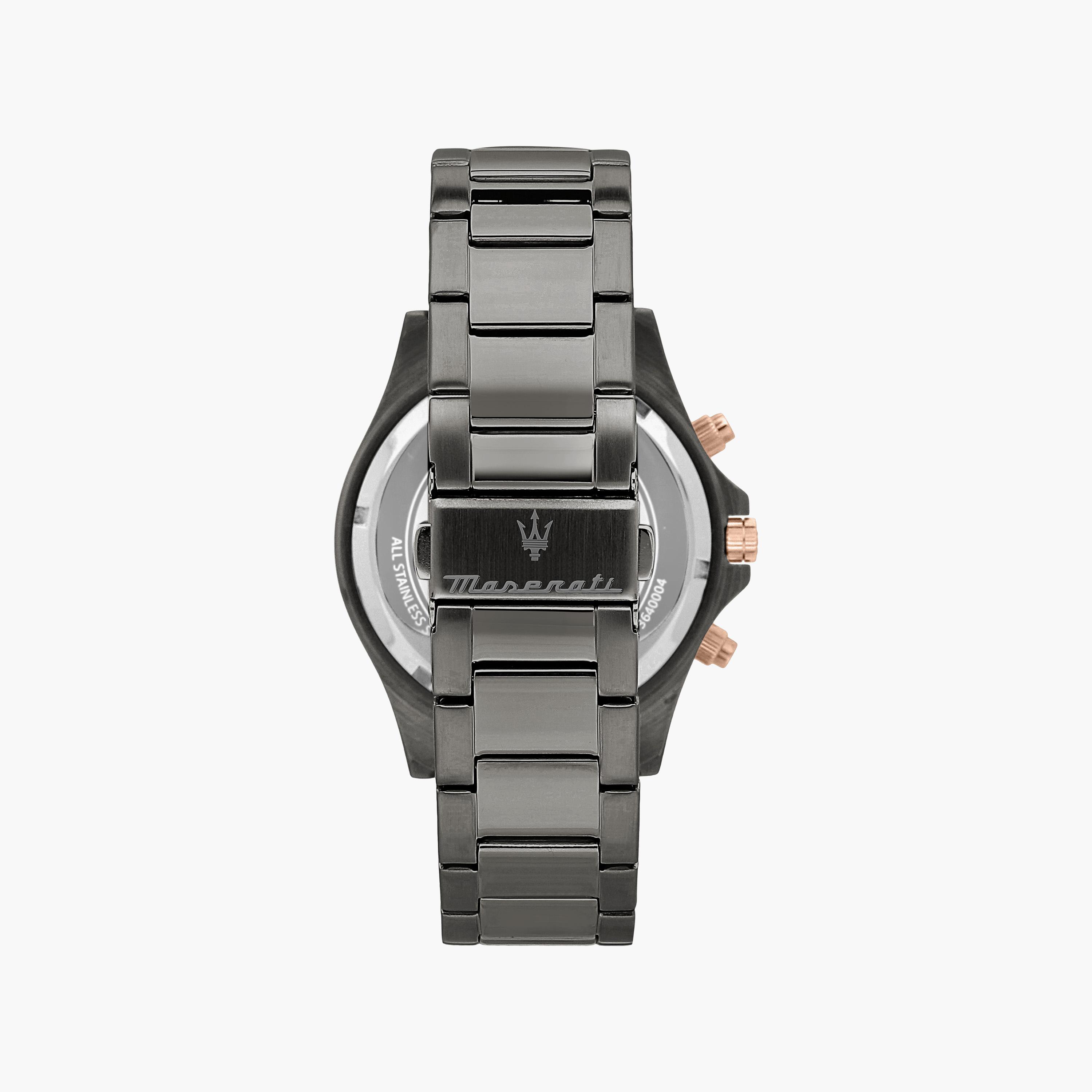 ساعة كرونوغراف رمادية بسوار ستانلس ستيل للرجال من مازيراتي مع سوار | R8873640020-SET-men-watchesandjewellery-watches-image-3