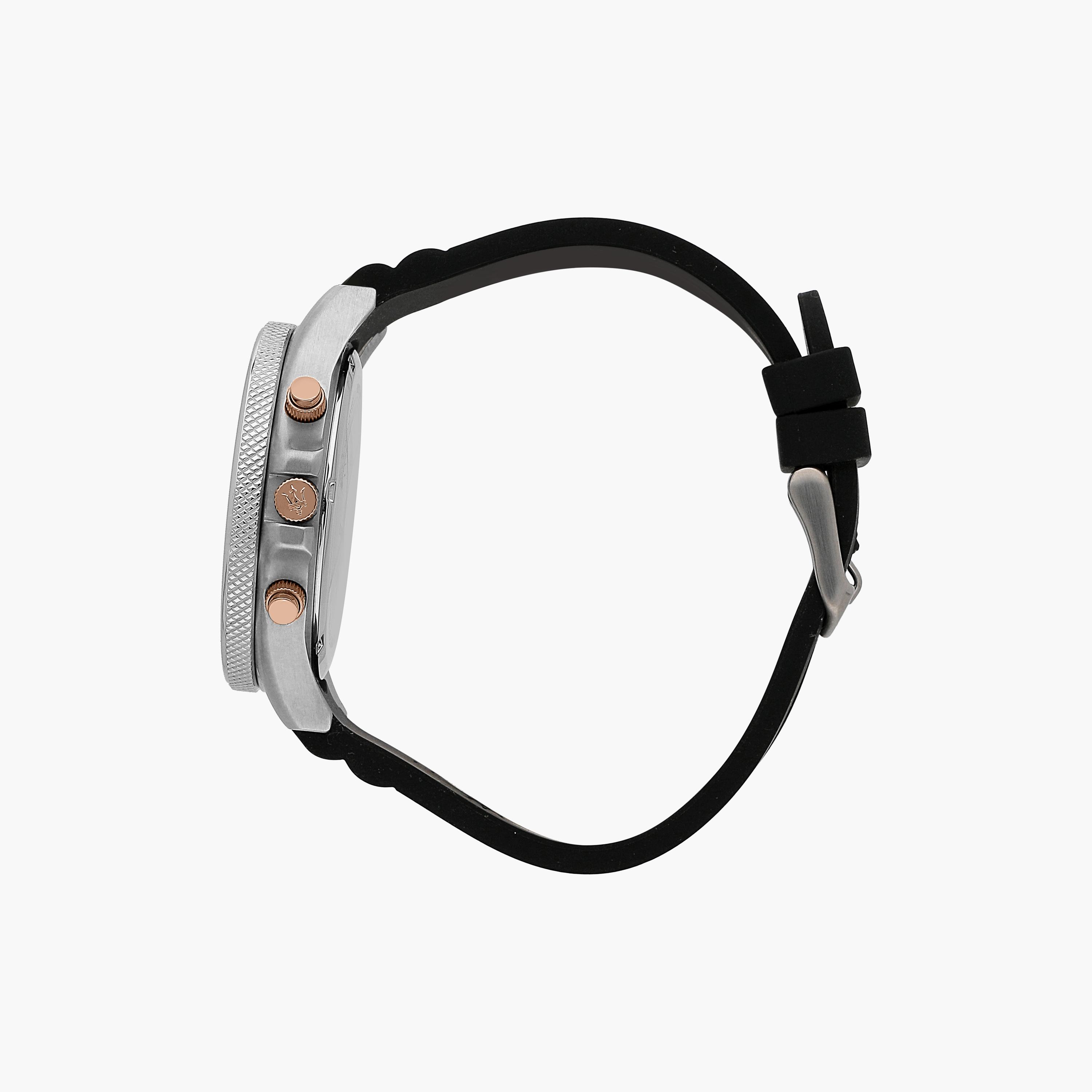 ساعة كرونوغراف بسوار سيليكون اسود من مازيراتي للرجال | R8871640002-men-watchesandjewellery-watches-image-2