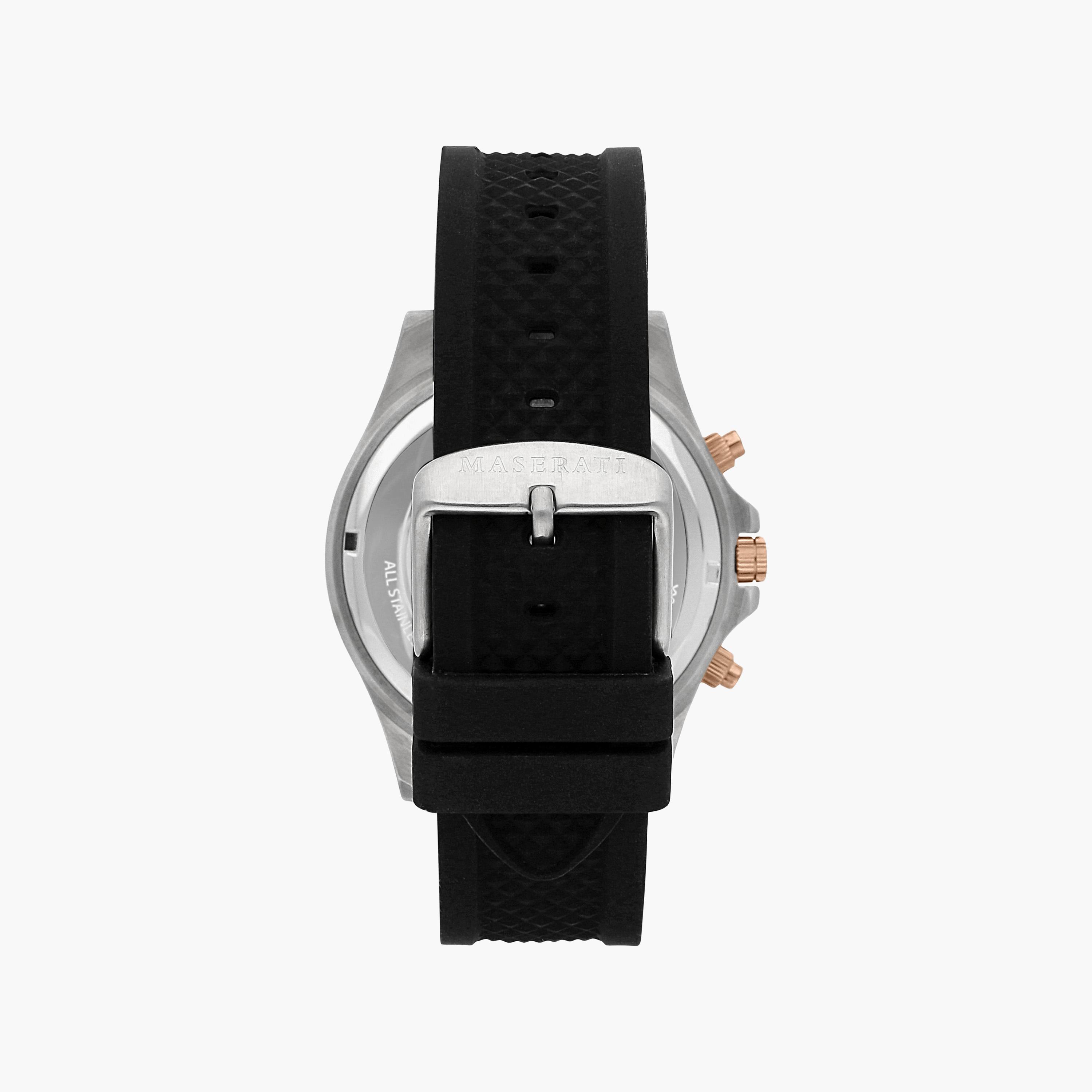 ساعة كرونوغراف بسوار سيليكون اسود من مازيراتي للرجال | R8871640002-men-watchesandjewellery-watches-image-3