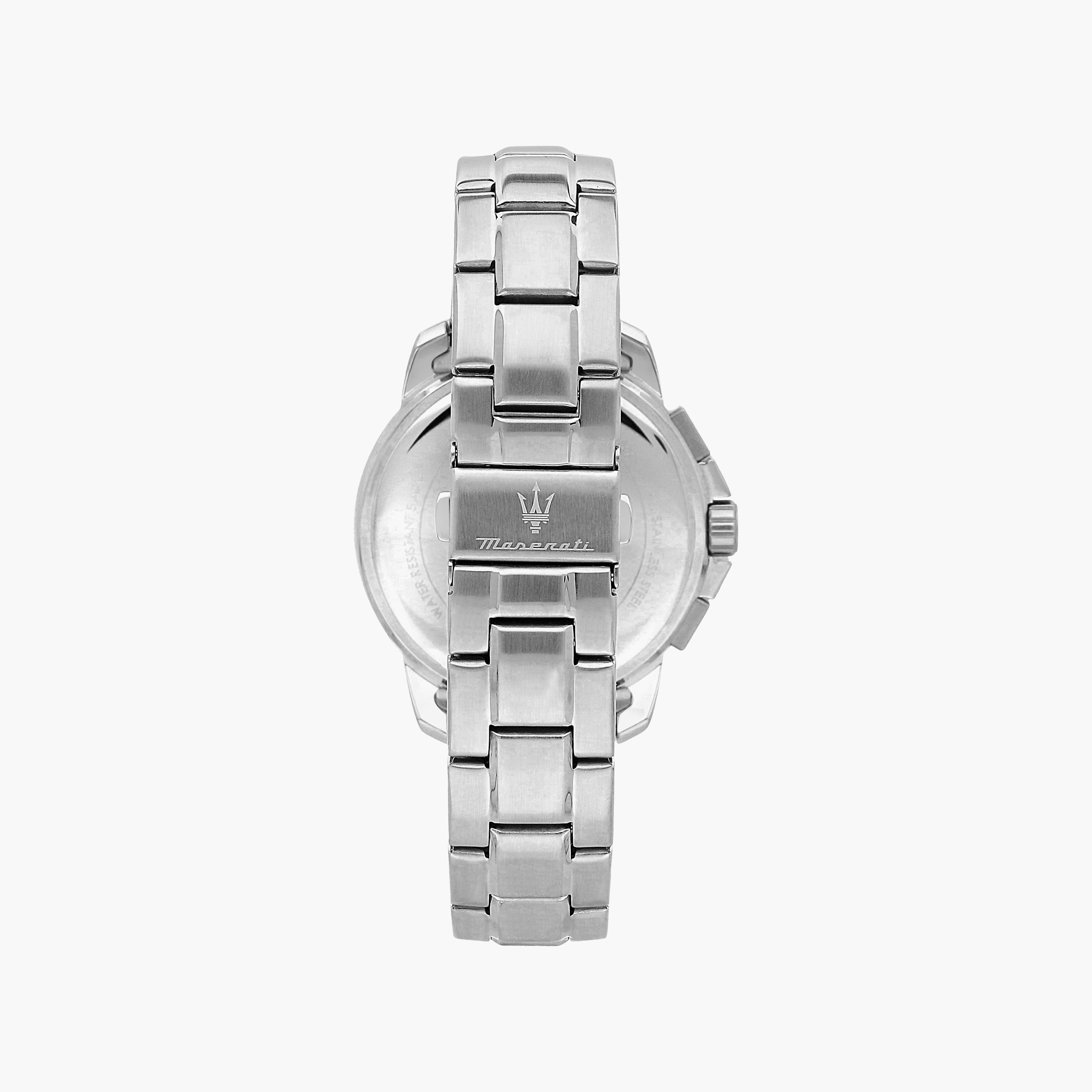 ساعة كرونوغراف فضية بسوار ستانلس ستيل من مازيراتي للرجال | R8873621038-men-watchesandjewellery-watches-image-3