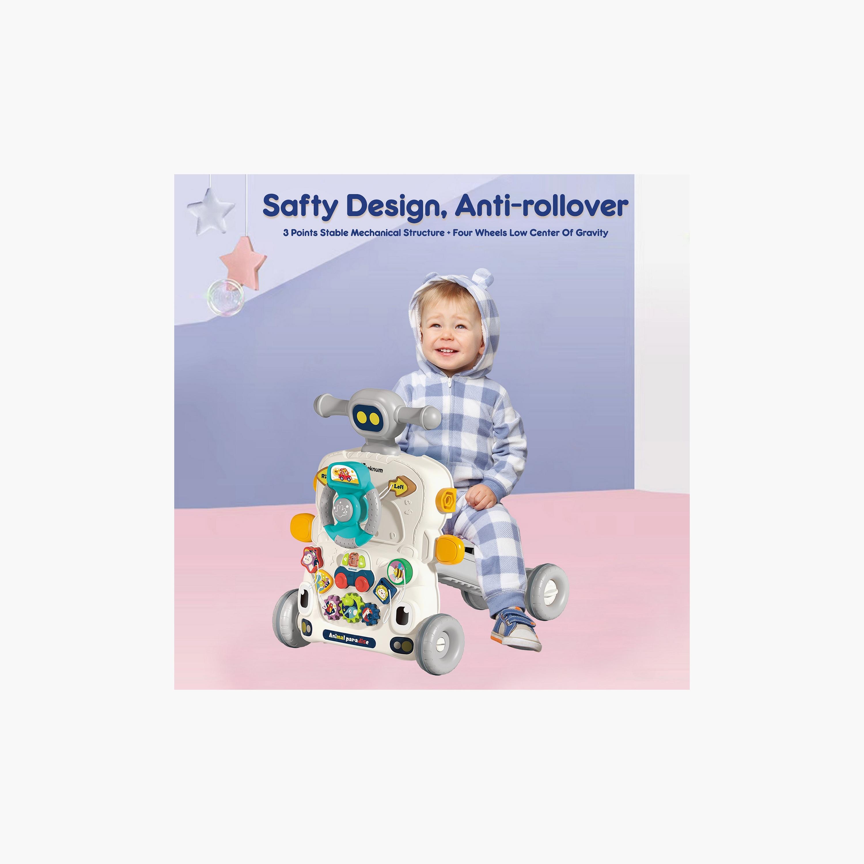 Teknum 5-IN-1 Baby Walker with Musical keyboard-baby-infantactivity-walkers-image-2