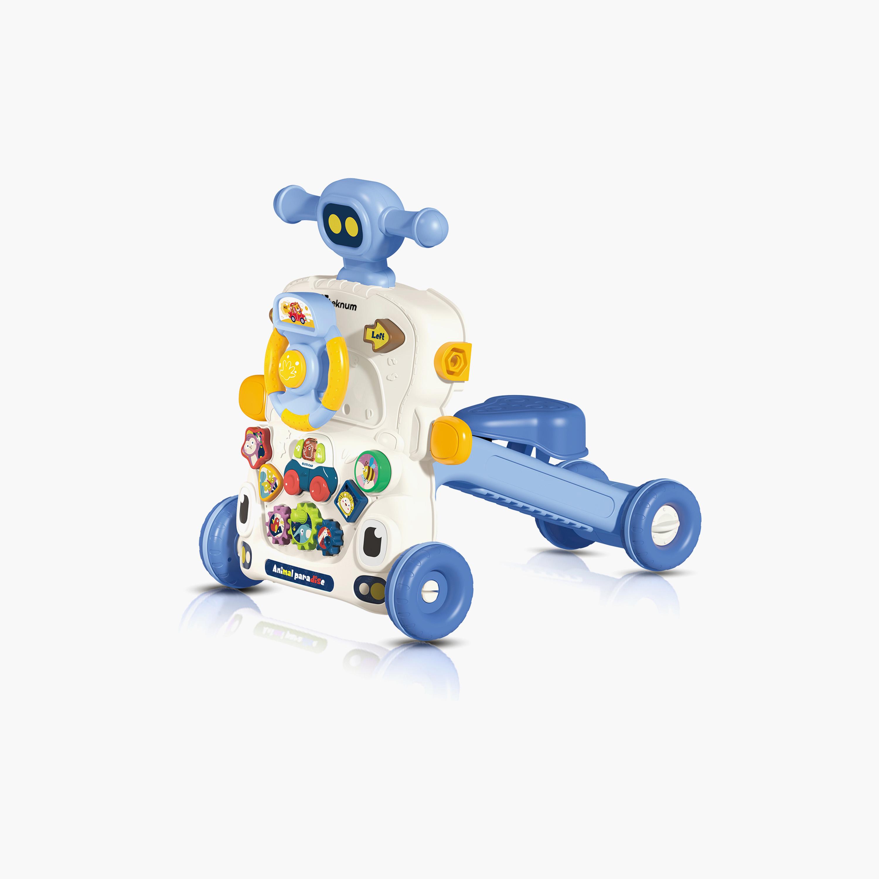 Introducing the Teknum 5-IN-1 Baby Walker with Musical keyboard, the ultimate companion for your little one's growth and development. This versatile and innovative product offers five different modes, ensuring hours of fun and learning for your child.-baby-infantactivity-walkers-image-1
