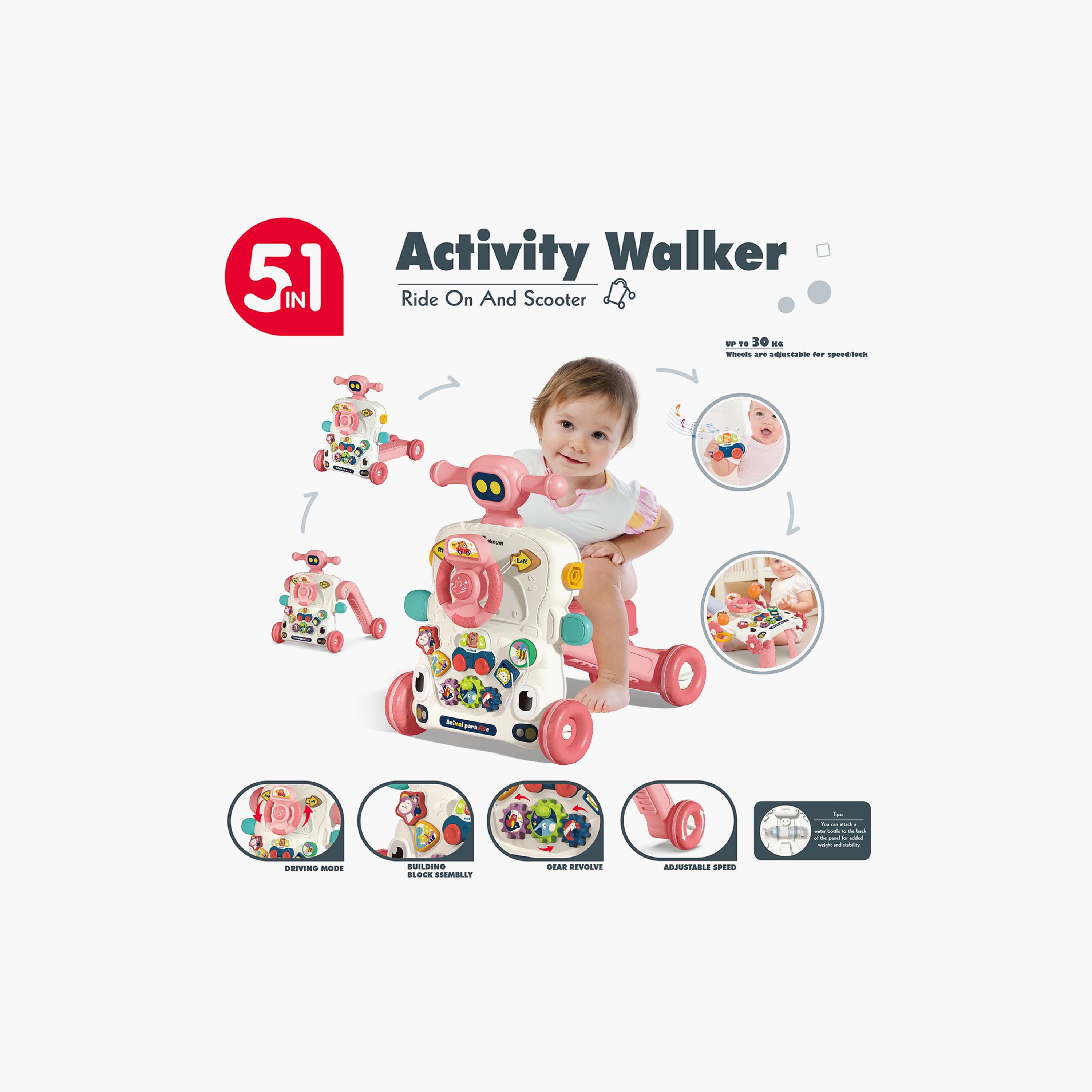 Teknum 5-IN-1 Baby Walker with Musical keyboard-baby-infantactivity-walkers-image-4