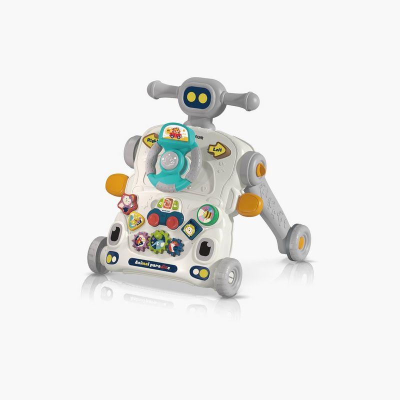 Introducing the Teknum 3-IN-1 Baby Walker with Musical keyboard, the ultimate companion for your little one's growth and development. This versatile and innovative product offers five different modes,