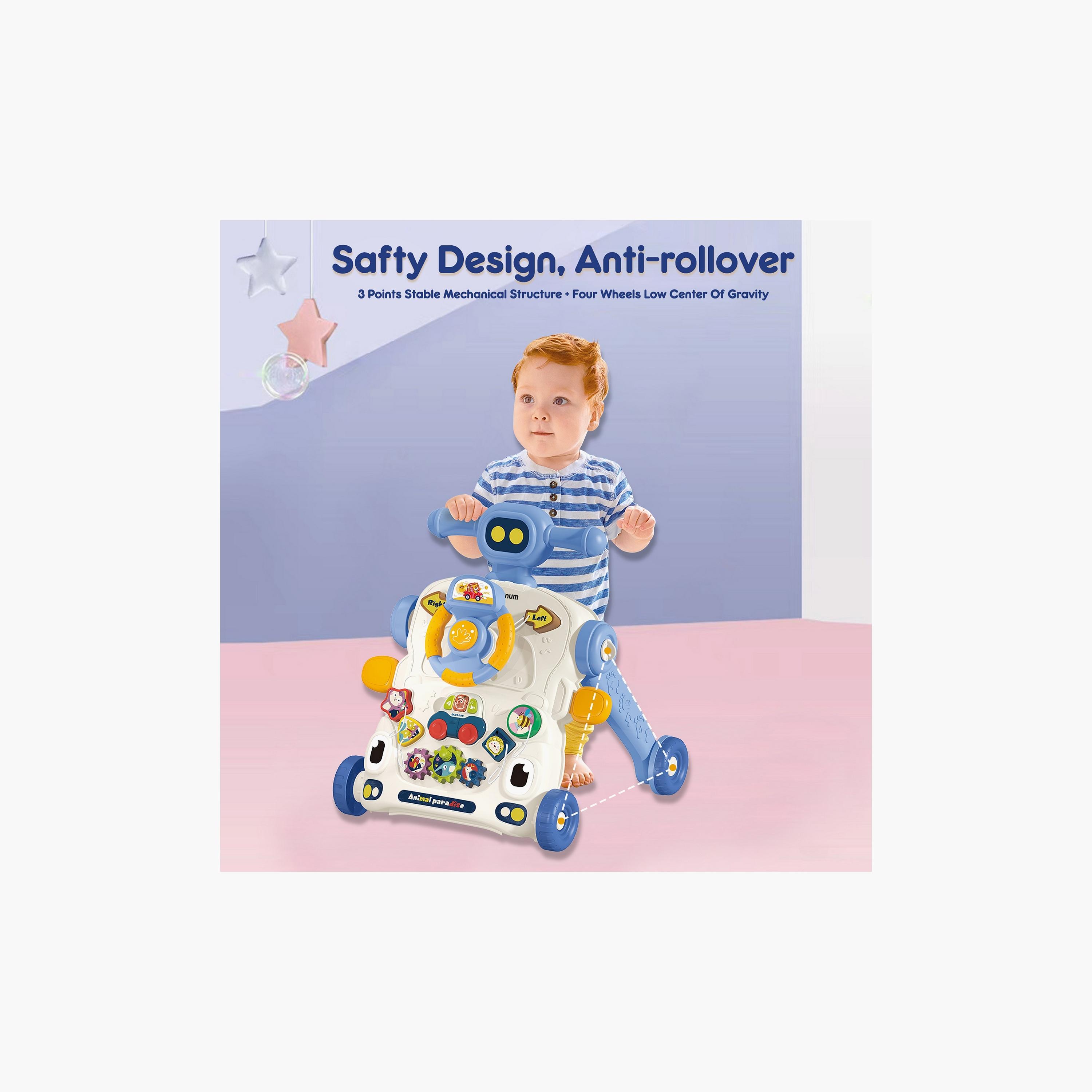 Teknum 3-IN-1 Baby Walker with Musical keyboard-baby-infantactivity-walkers-image-2