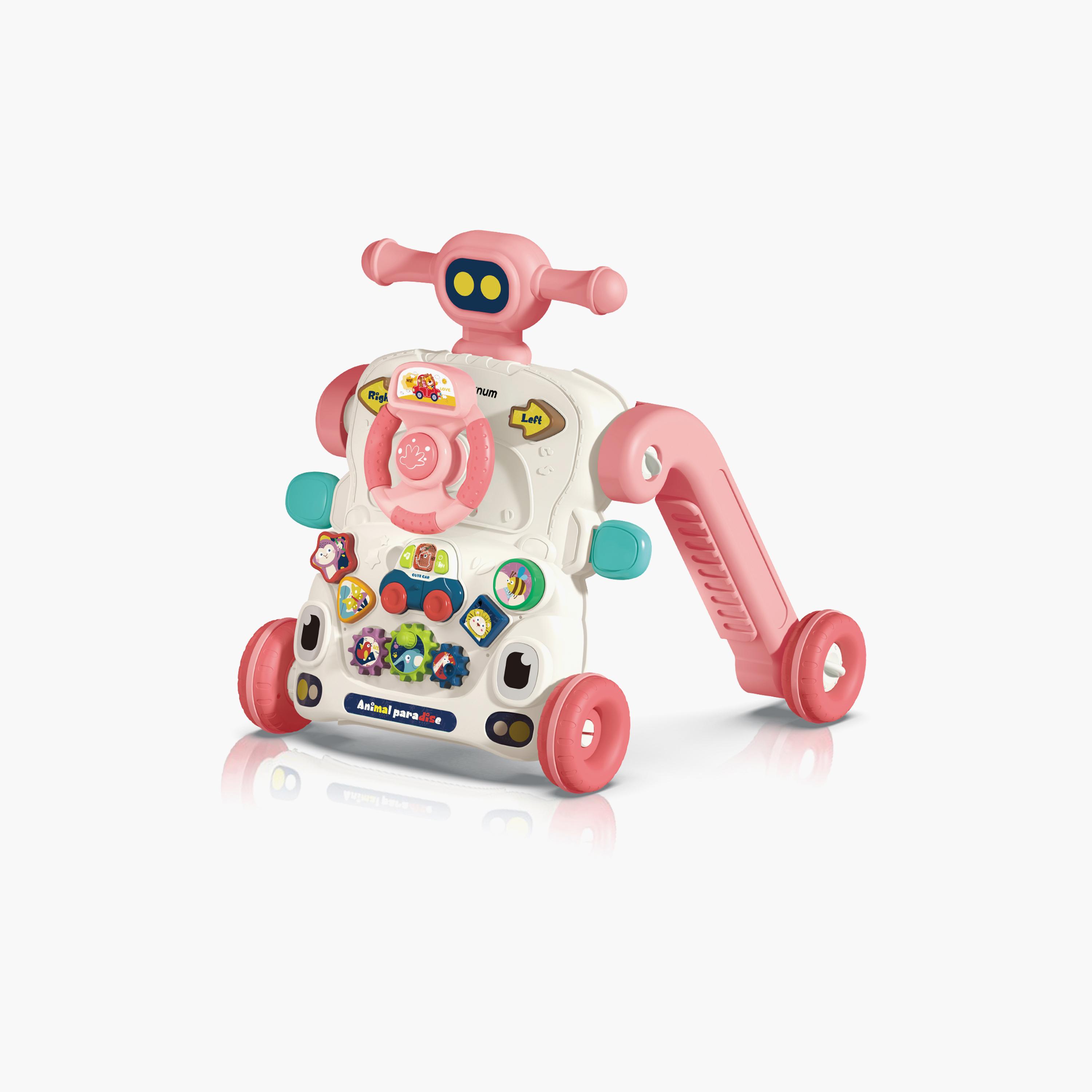 Introducing the Teknum 3-IN-1 Baby Walker with Musical keyboard, the ultimate companion for your little one's growth and development. This versatile and innovative product offers five different modes, ensuring hours of fun and learning for your child.-baby-infantactivity-walkers-image-1