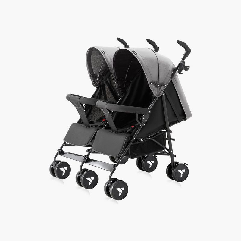 Introducing the Teknum Twin Stroller, the ultimate solution for parents with multiple young children. This innovative stroller is designed to provide convenience, comfort, and safety for both babies a — صورة 1
