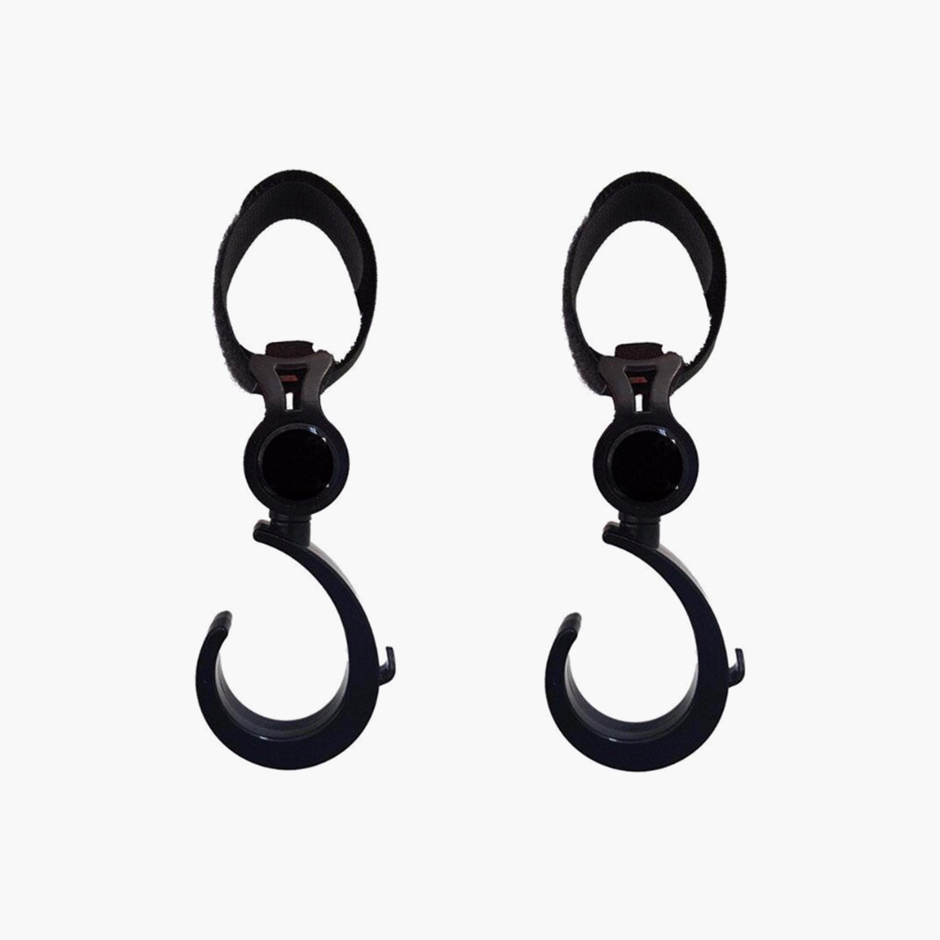 Insular 2-Piece 360° Rotatable Multipurpose Stroller Hooks-baby-gear-strollersandprams-accessories-image-1