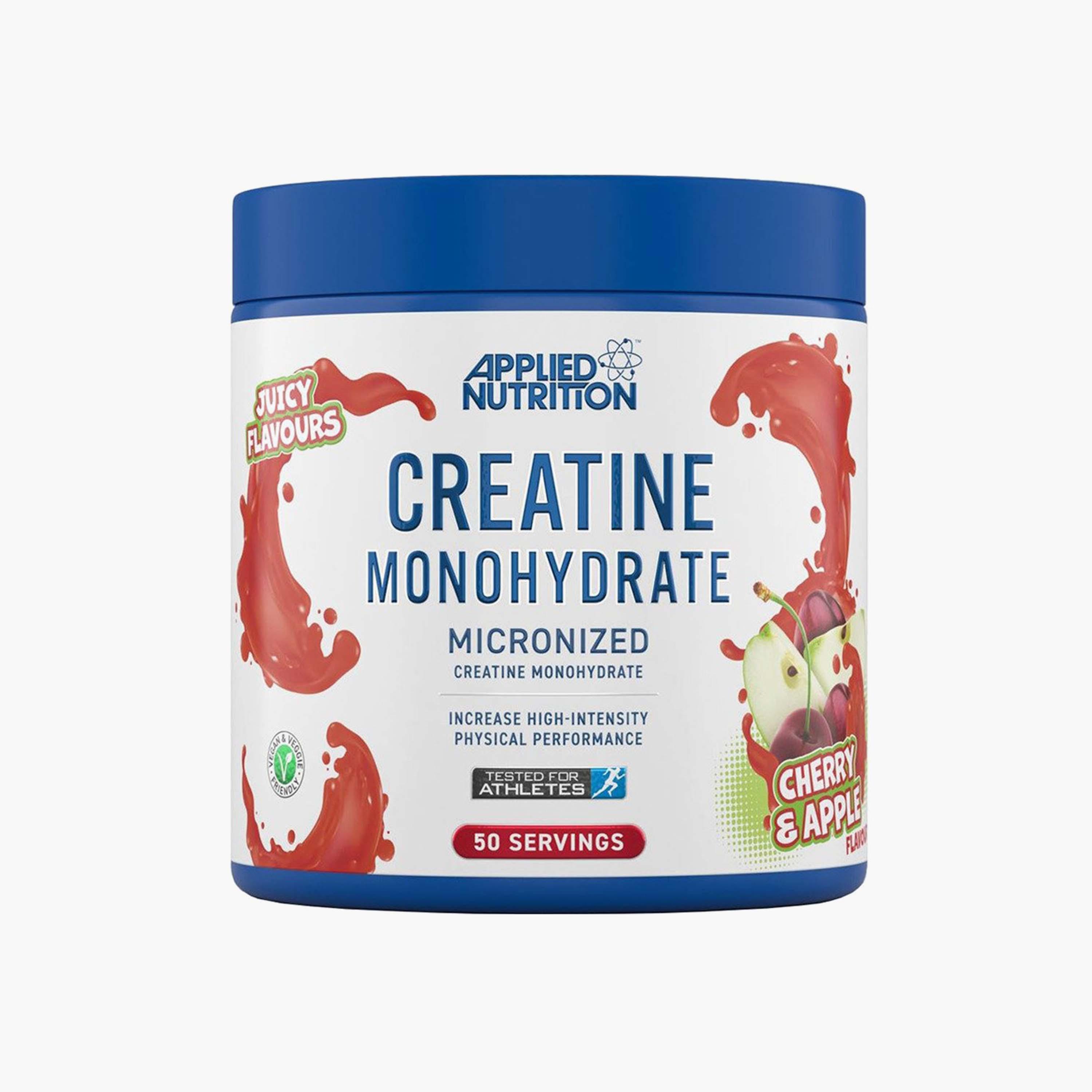 Creatine Monohydrate Micronized, Cherry & Apple, 250 Gm-sports-nutrition-prepostworkout-image-1