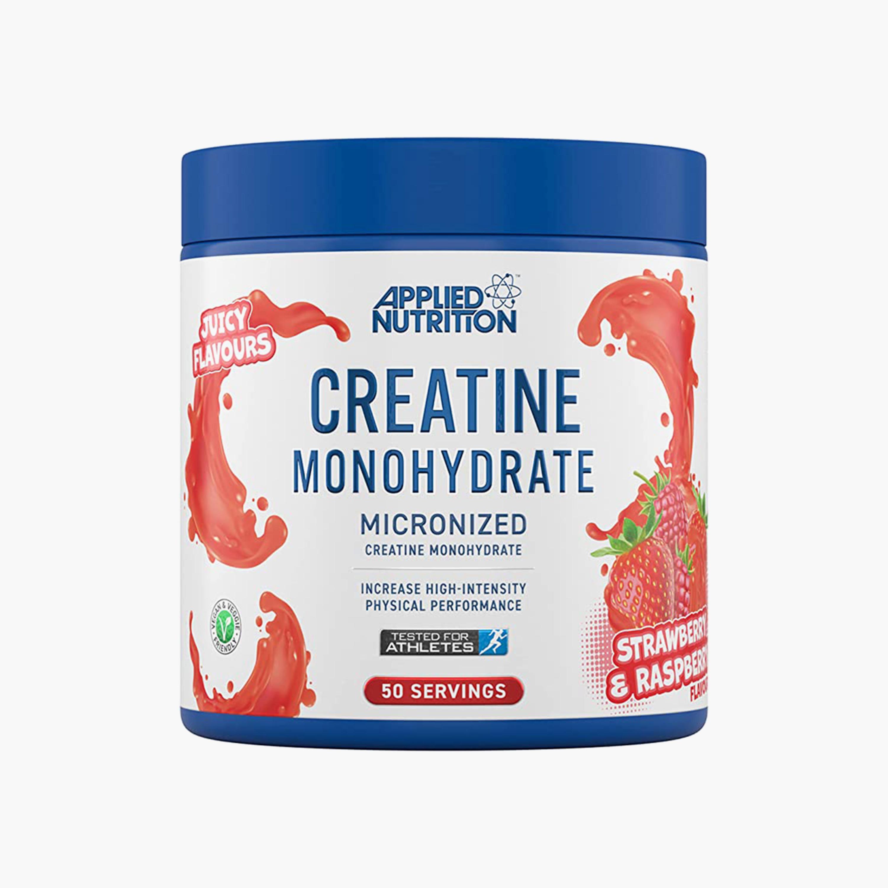 Creatine Monohydrate Micronized, Strawberry & Raspberry, 250 Gm-sports-nutrition-prepostworkout-image-1