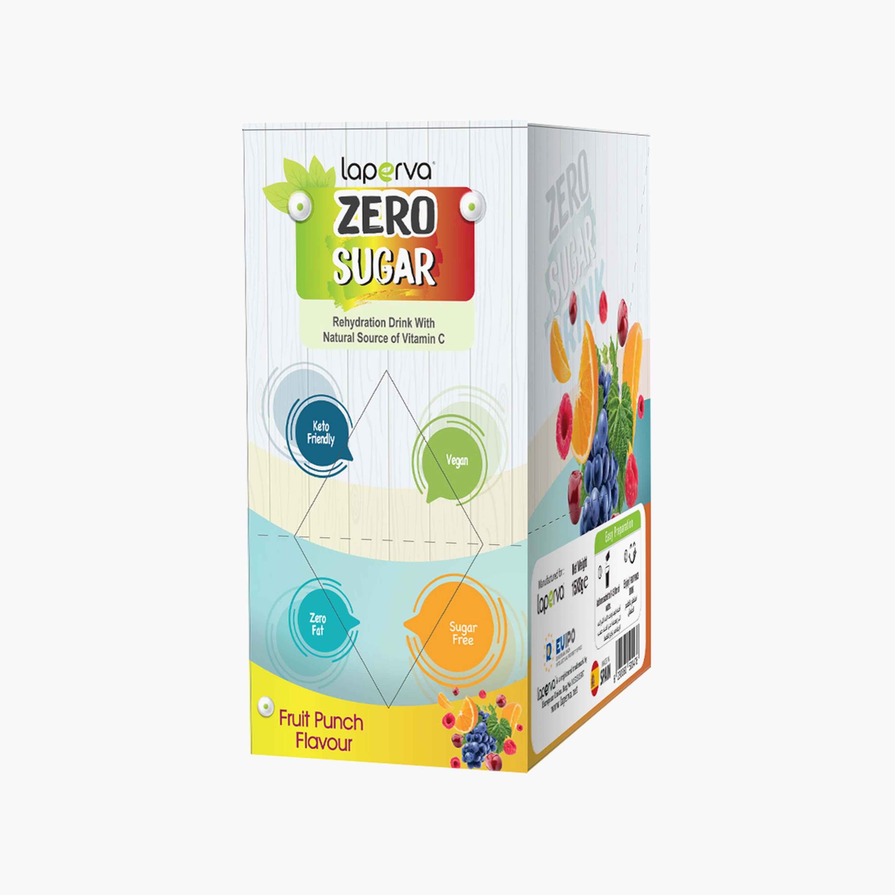 Zero Sugar Drink, Fruit Punch, 15 Sachets-sports-nutrition-vitaminshealthsupplements-image-1