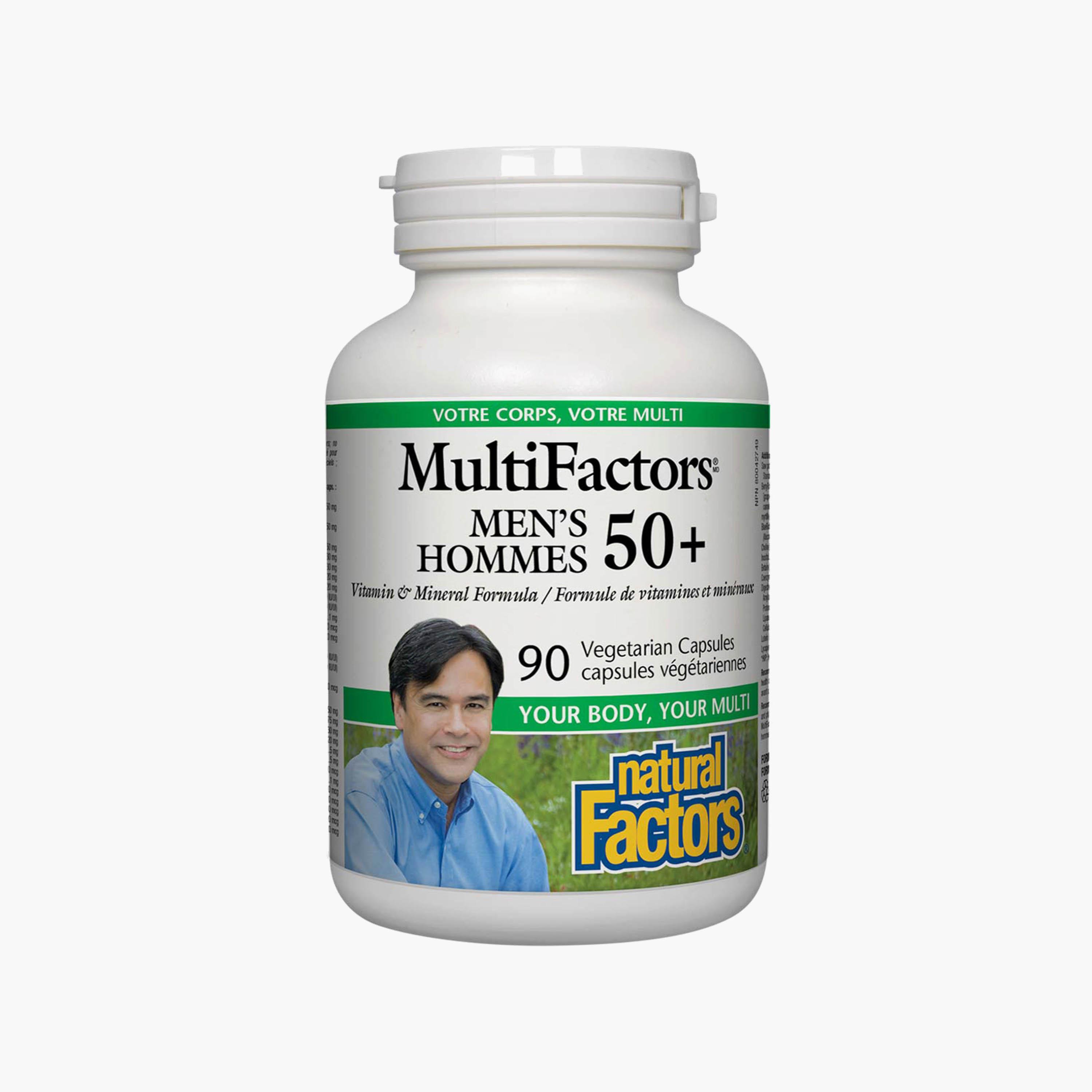 مالتي فاكتورز للرجال فوق سن 50 عامًا، 90 كبسولة نباتية-sports-nutrition-vitaminshealthsupplements-image-1