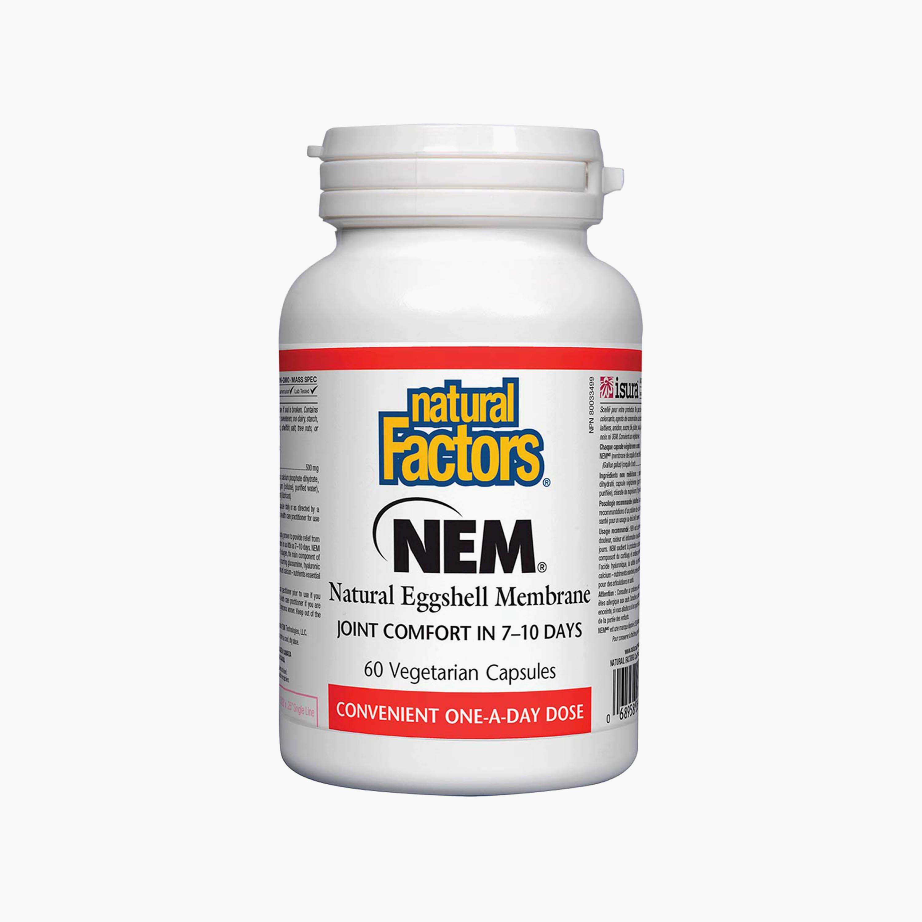 غشاء قشر البيض الطبيعي من نيم، 500 مجم، 60 كبسولة نباتية-sports-nutrition-vitaminshealthsupplements-image-1